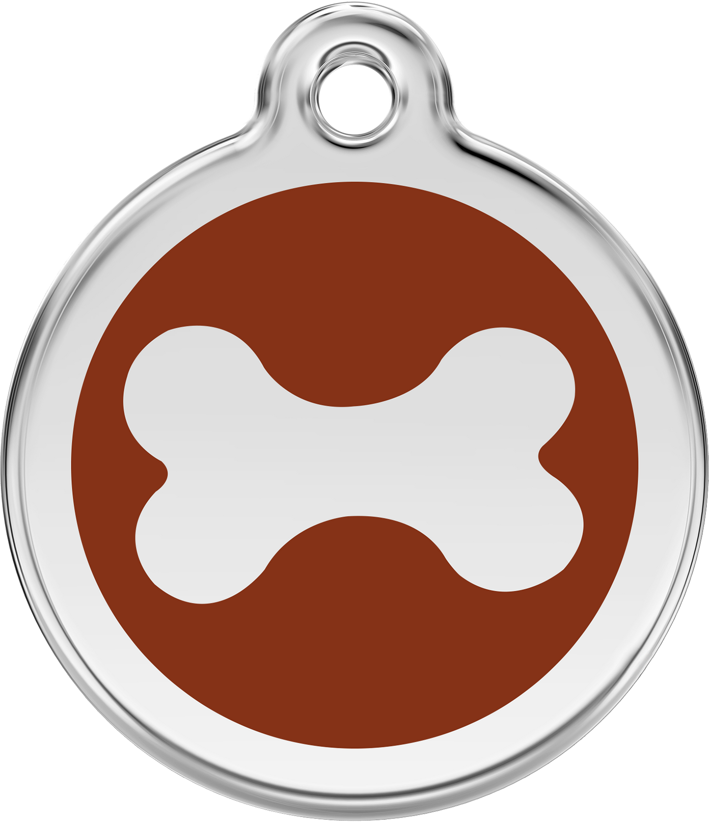 Hundeplakette Gravurplakette Knochen