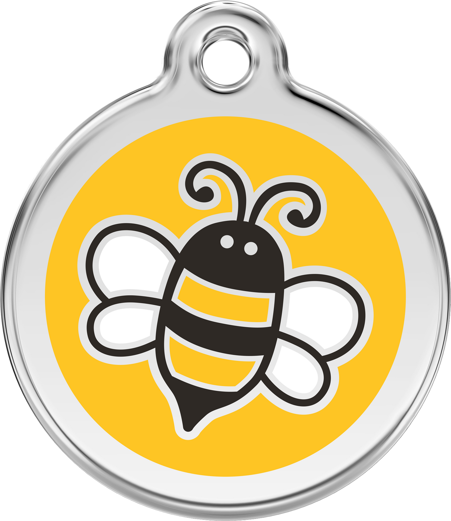 Hundeplakette Gravurplakette Biene