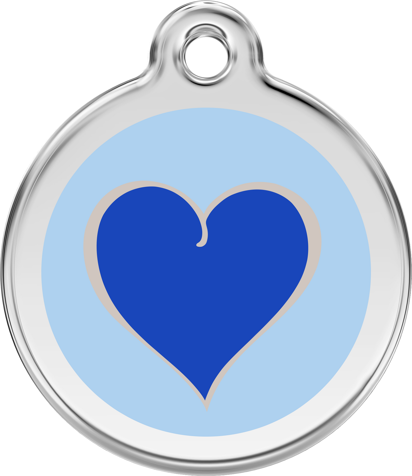 Hundeplakette Gravurplakette buntes Herz