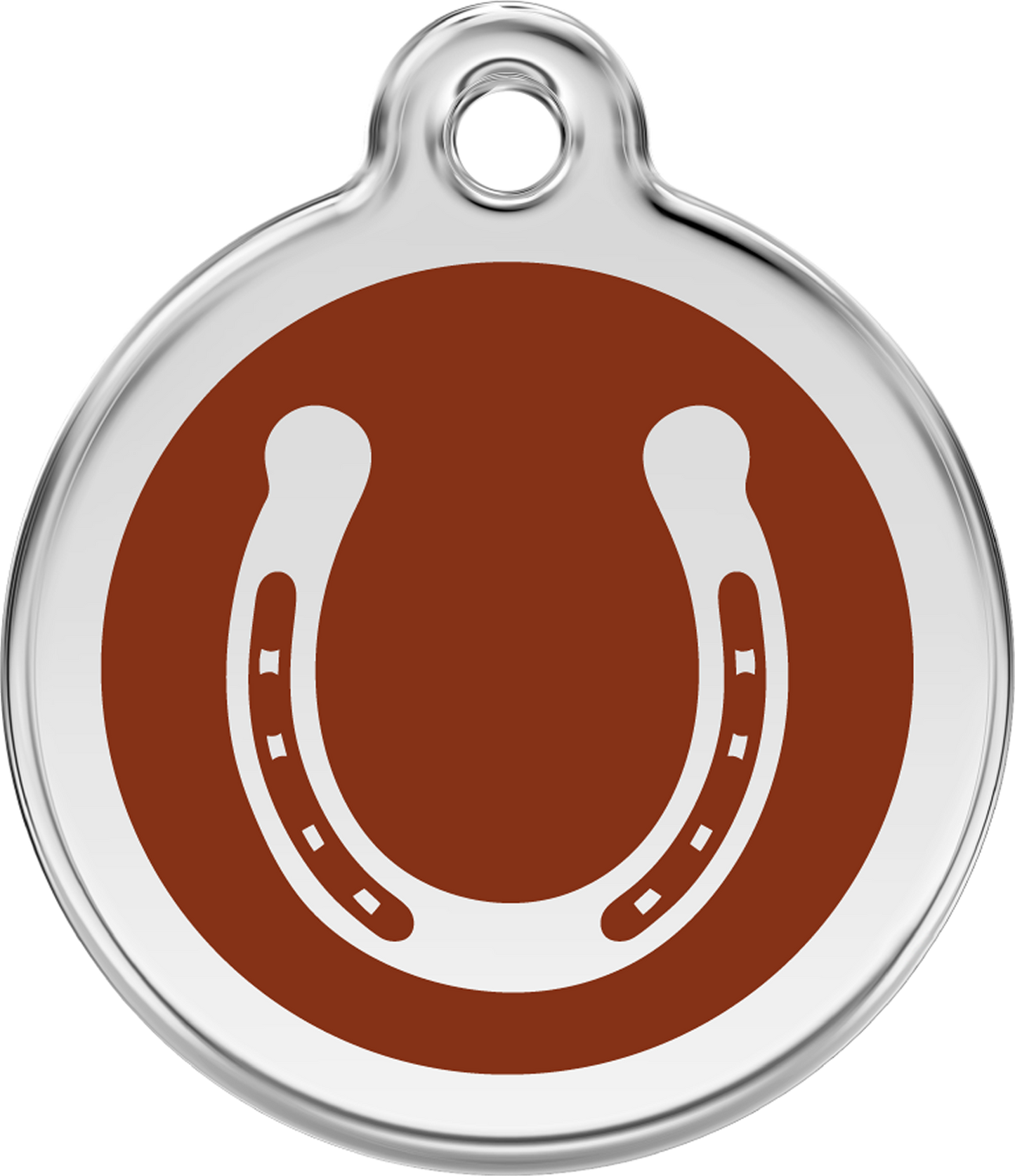 Hundeplakette Gravurplakette Glücksbringer Hufeisen