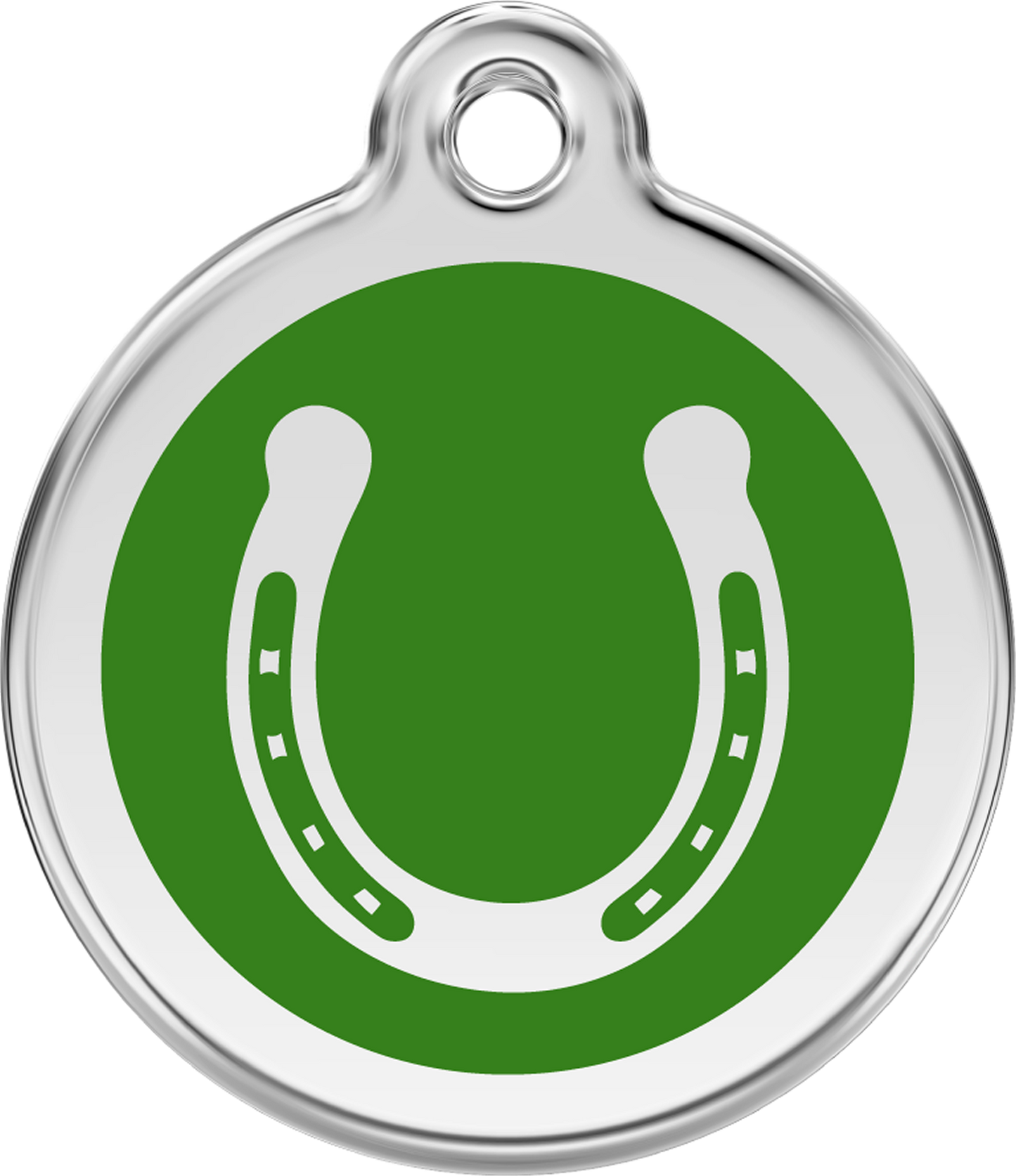 Hundeplakette Gravurplakette Glücksbringer Hufeisen