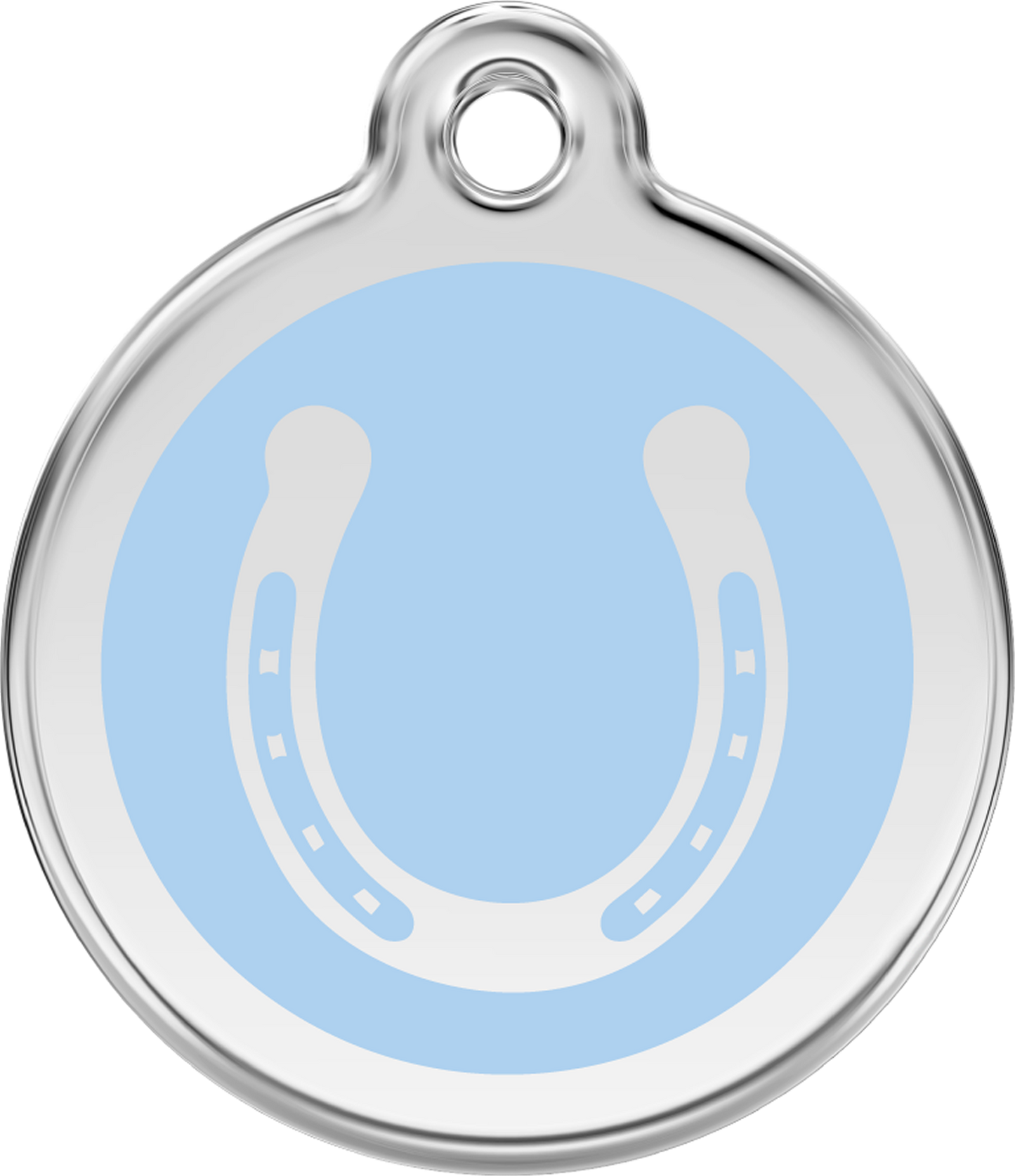 Hundeplakette Gravurplakette Glücksbringer Hufeisen