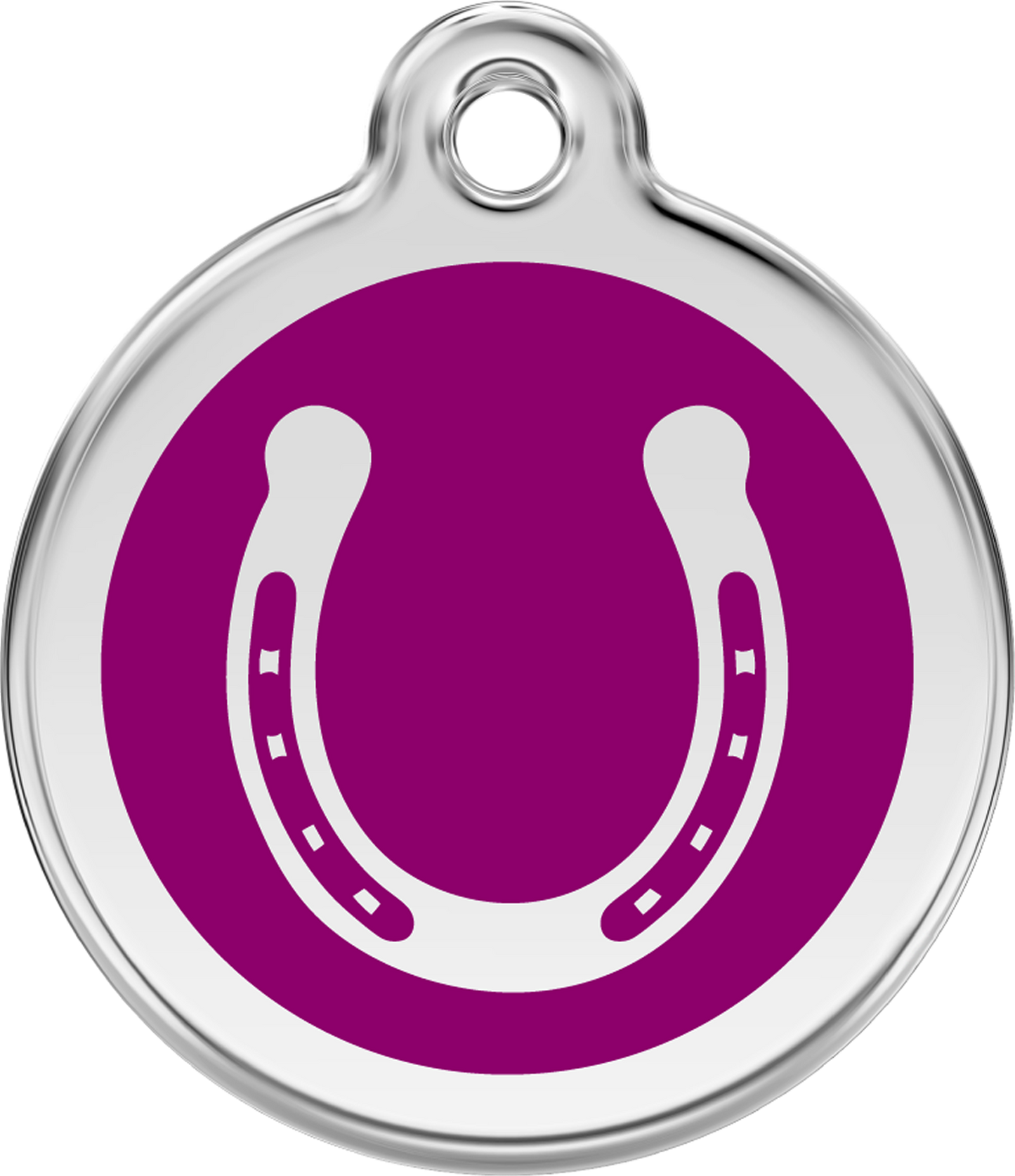Hundeplakette Gravurplakette Glücksbringer Hufeisen