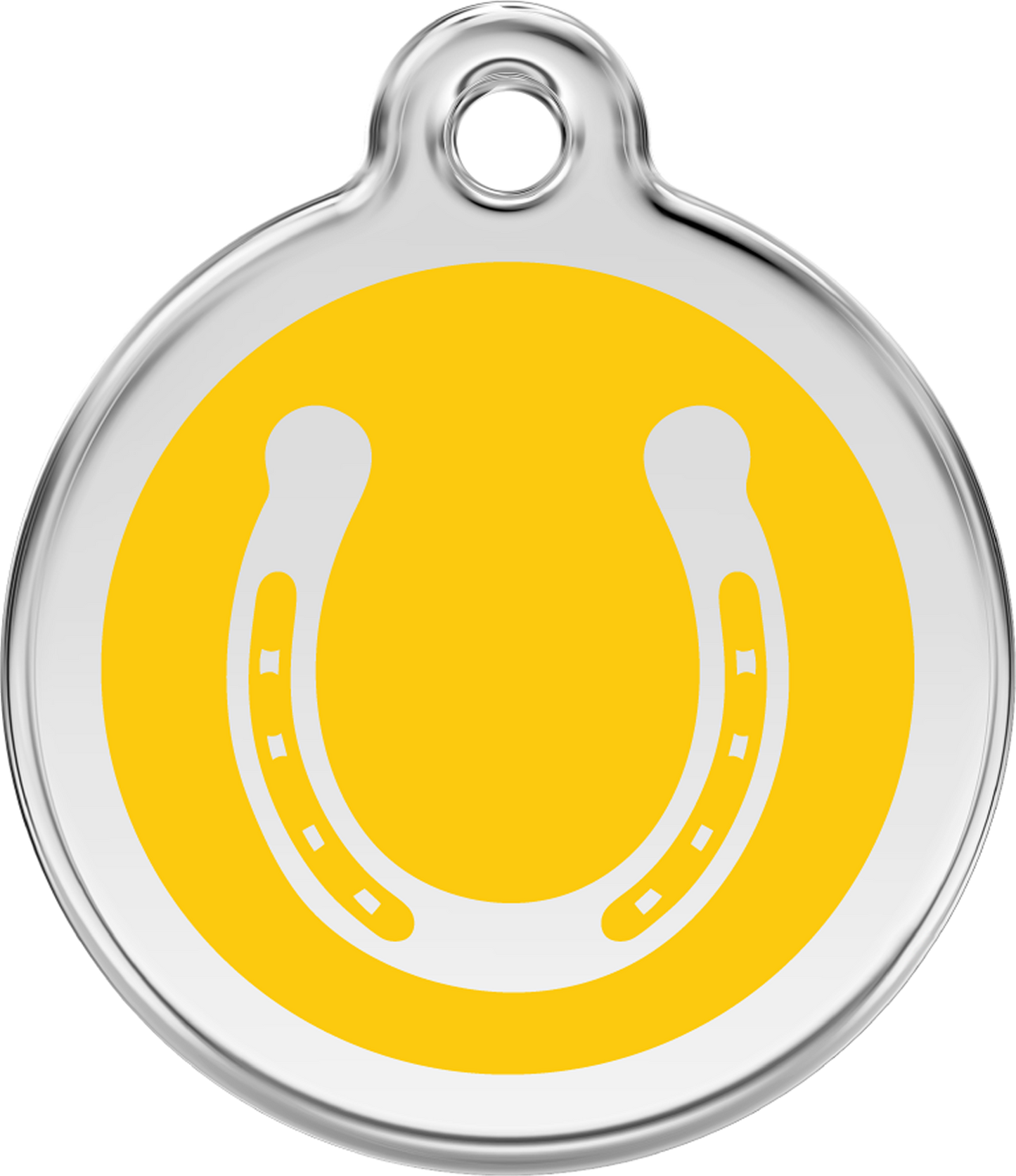 Hundeplakette Gravurplakette Glücksbringer Hufeisen