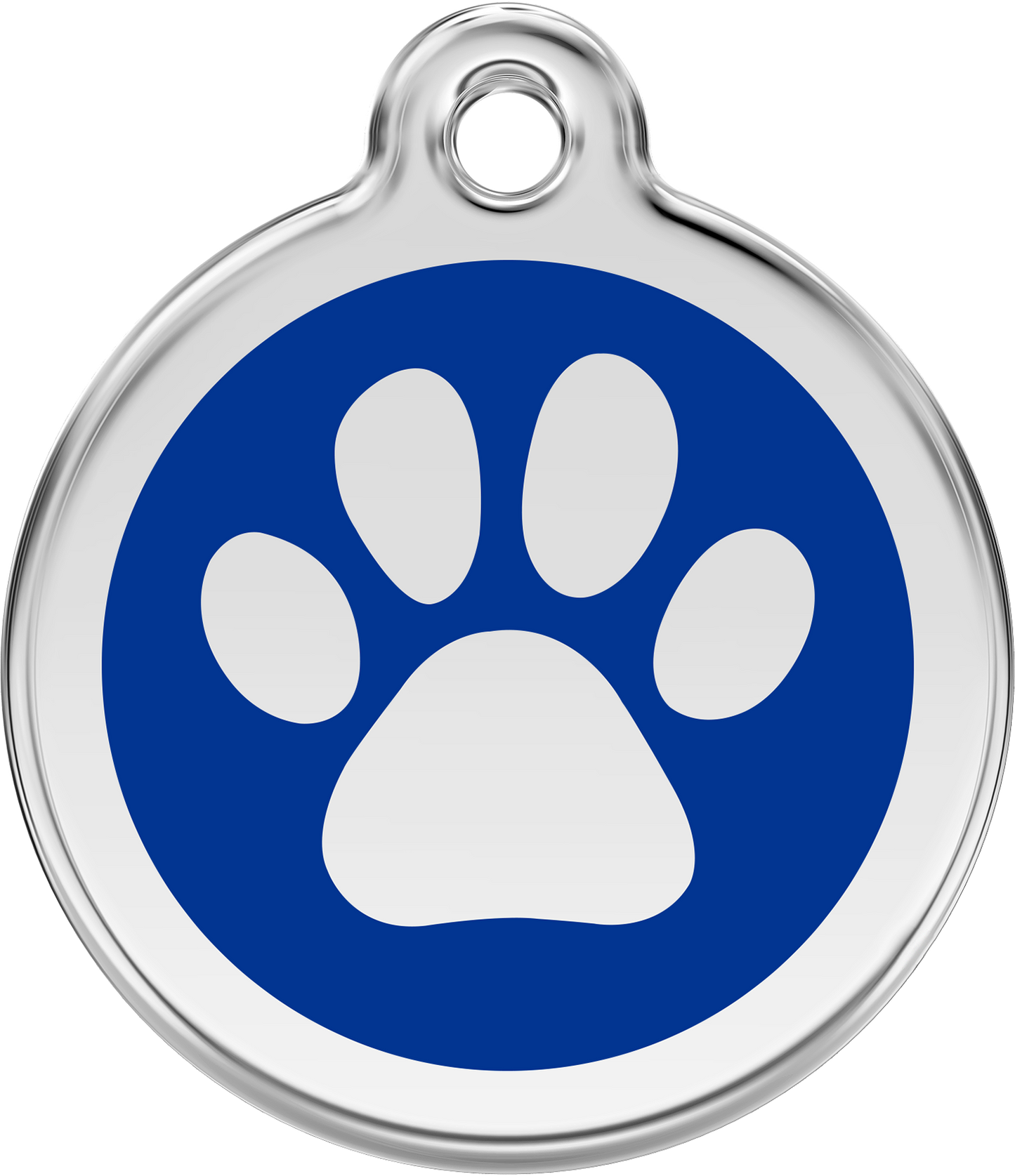 Hundeplakette Gravurplakette Glücksbringer Pfote
