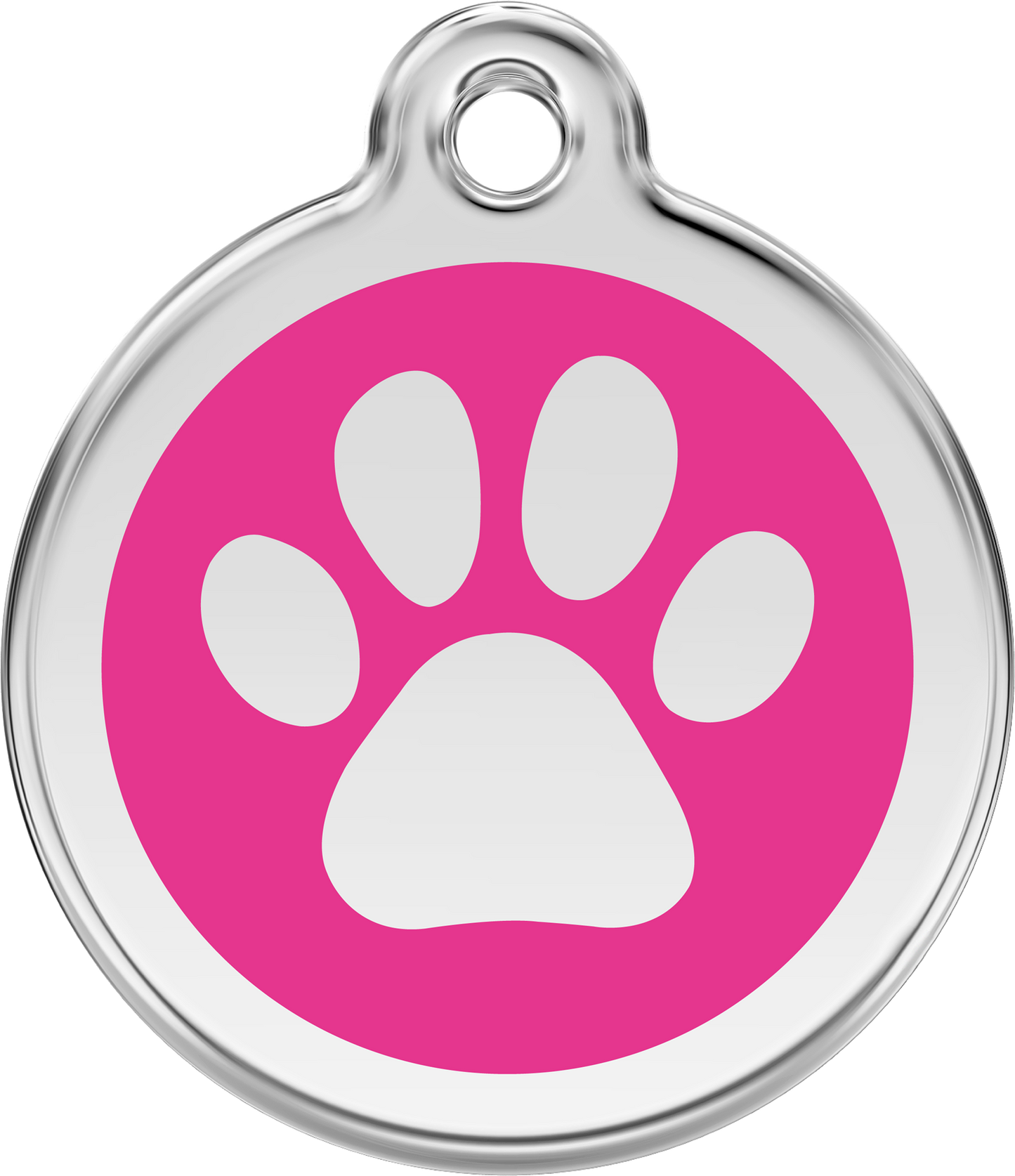 Hundeplakette Gravurplakette Glücksbringer Pfote
