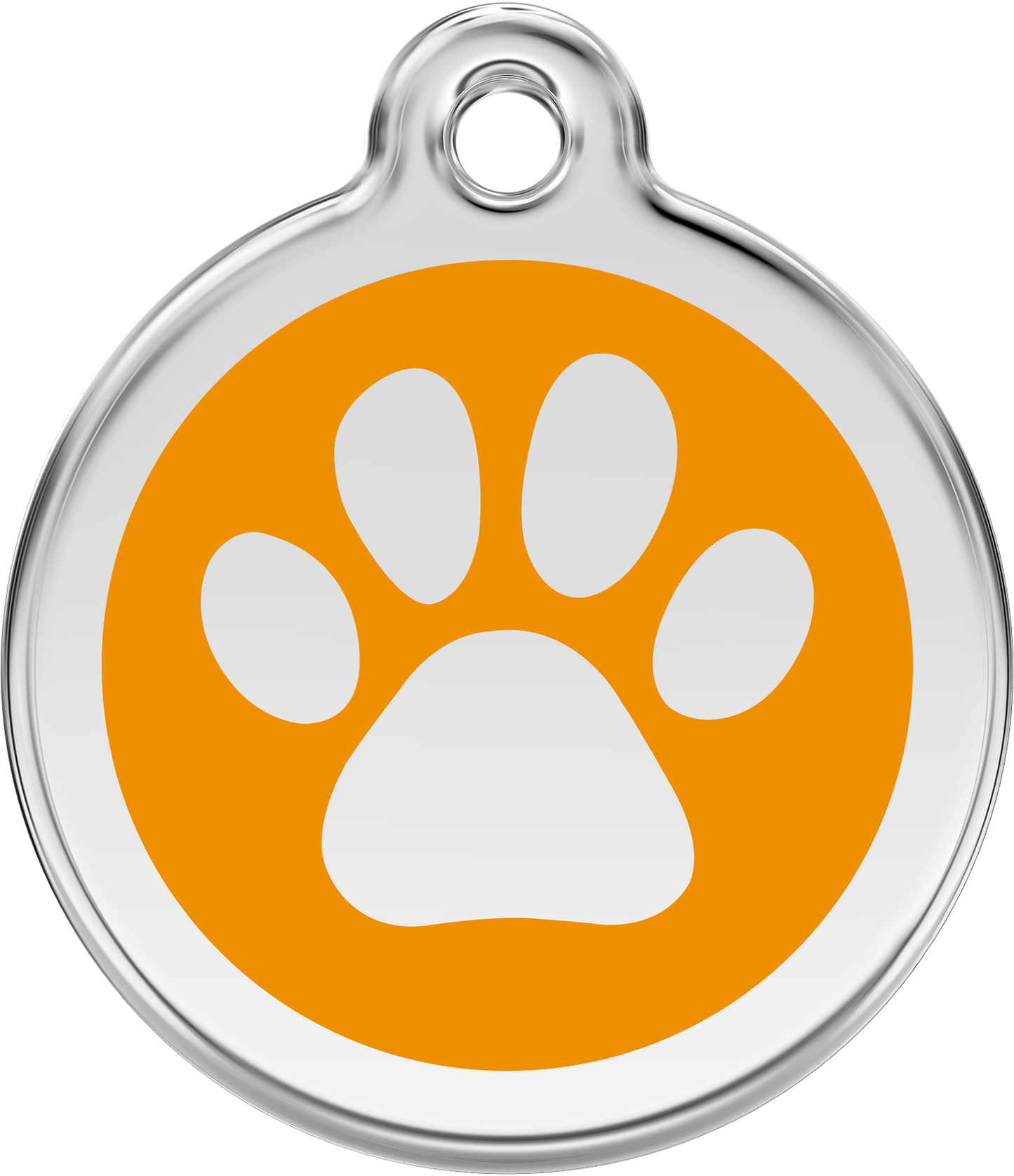 Hundeplakette Gravurplakette Glücksbringer Pfote