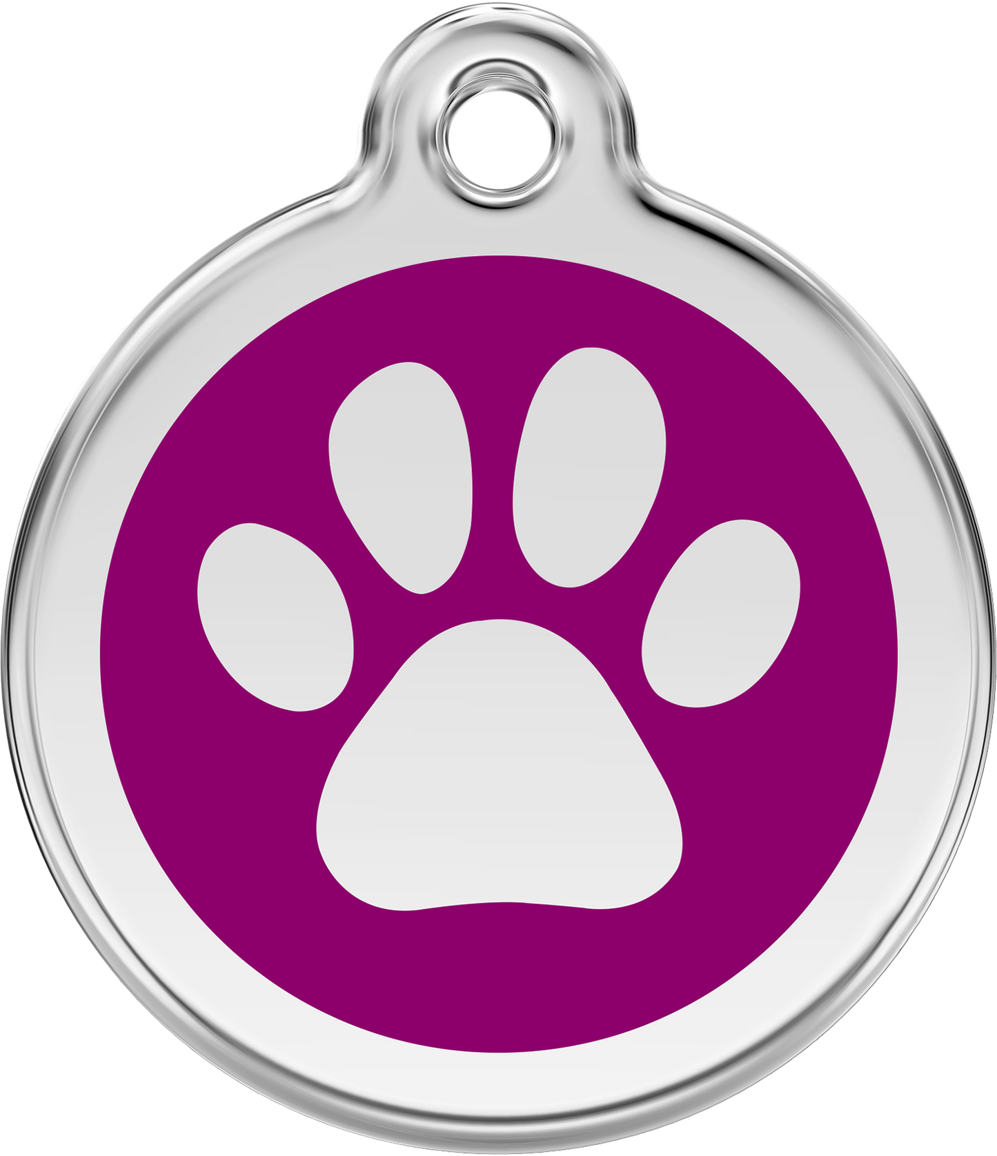 Hundeplakette Gravurplakette Glücksbringer Pfote