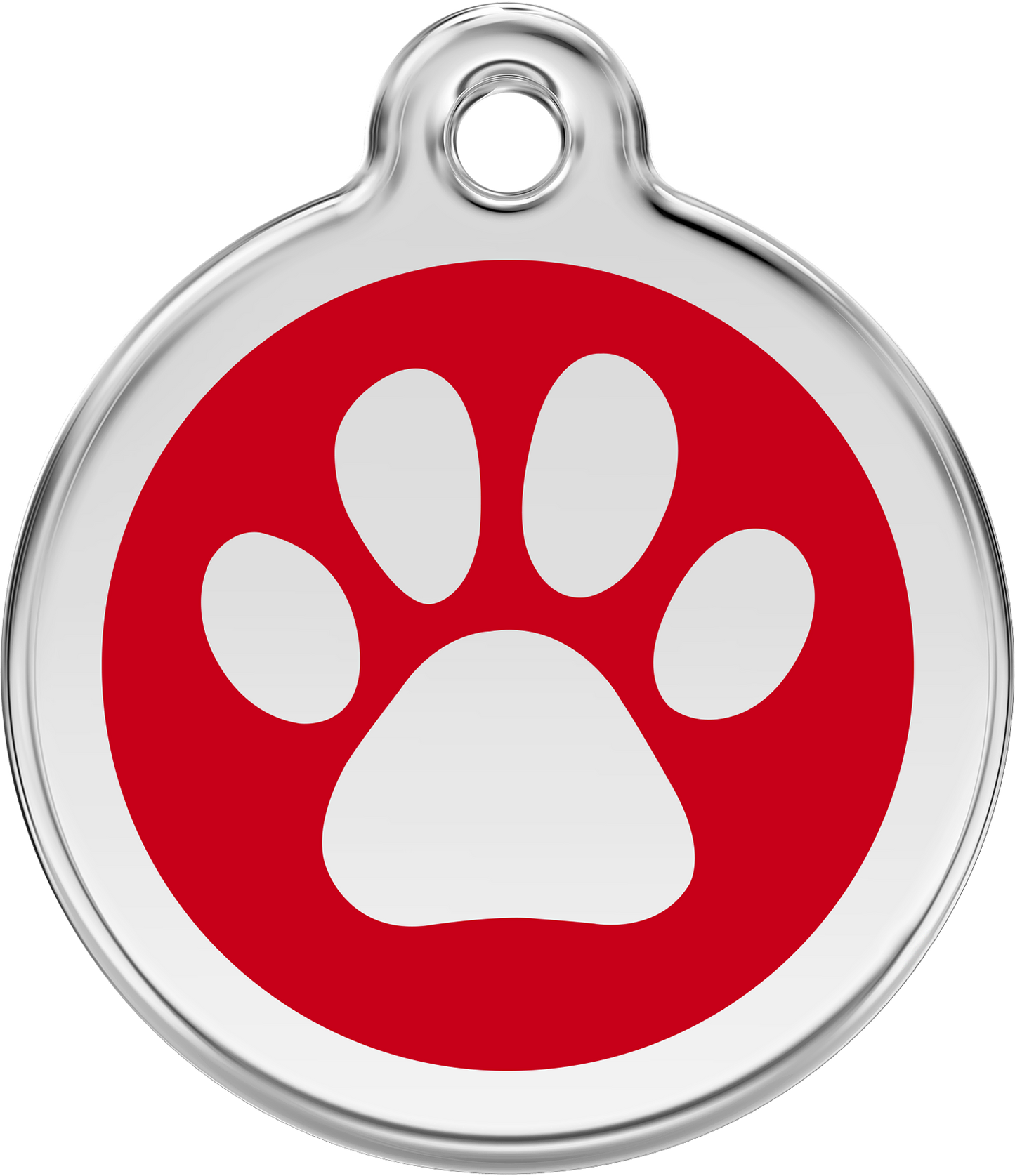 Hundeplakette Gravurplakette Glücksbringer Pfote