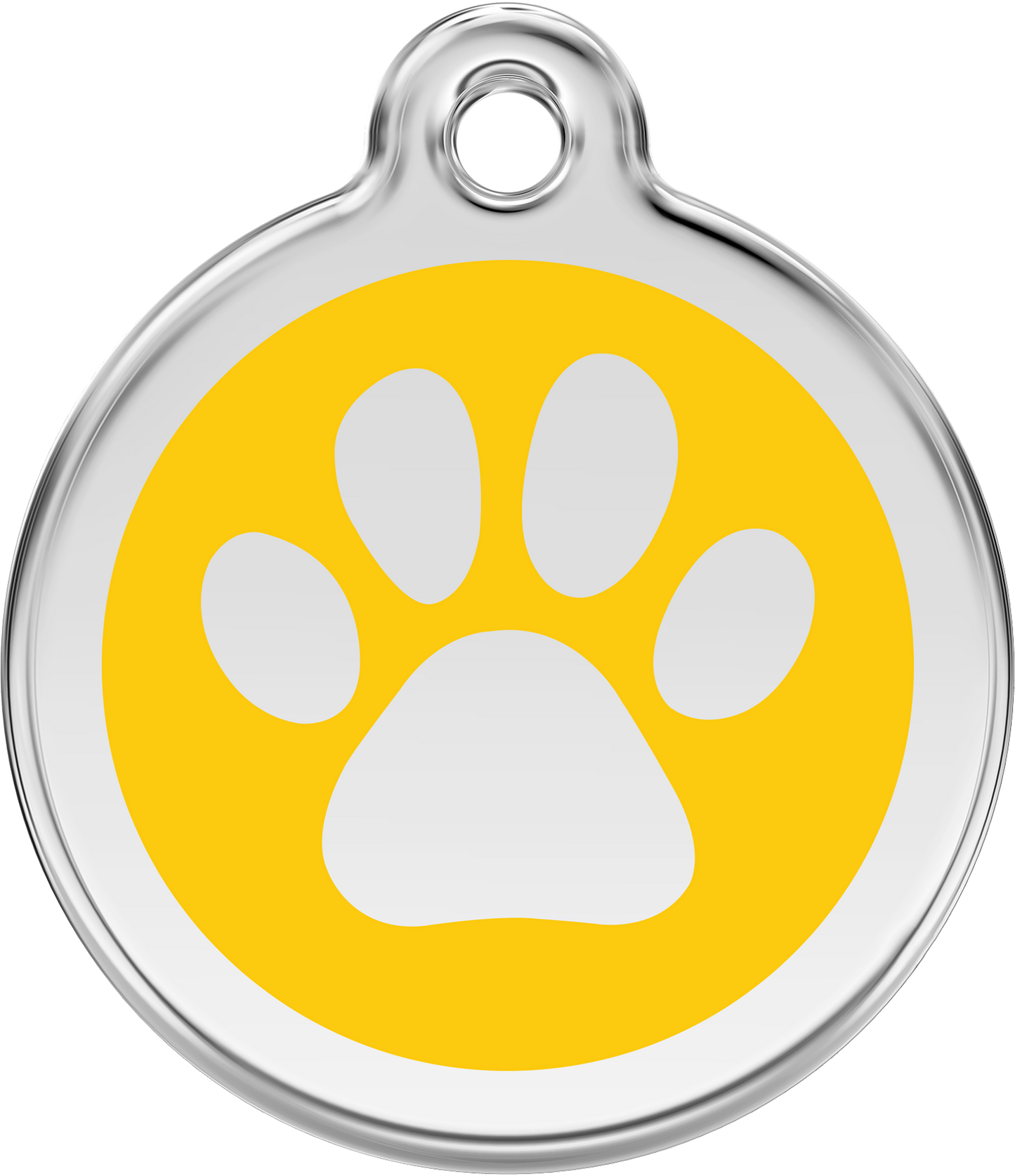 Hundeplakette Gravurplakette Glücksbringer Pfote