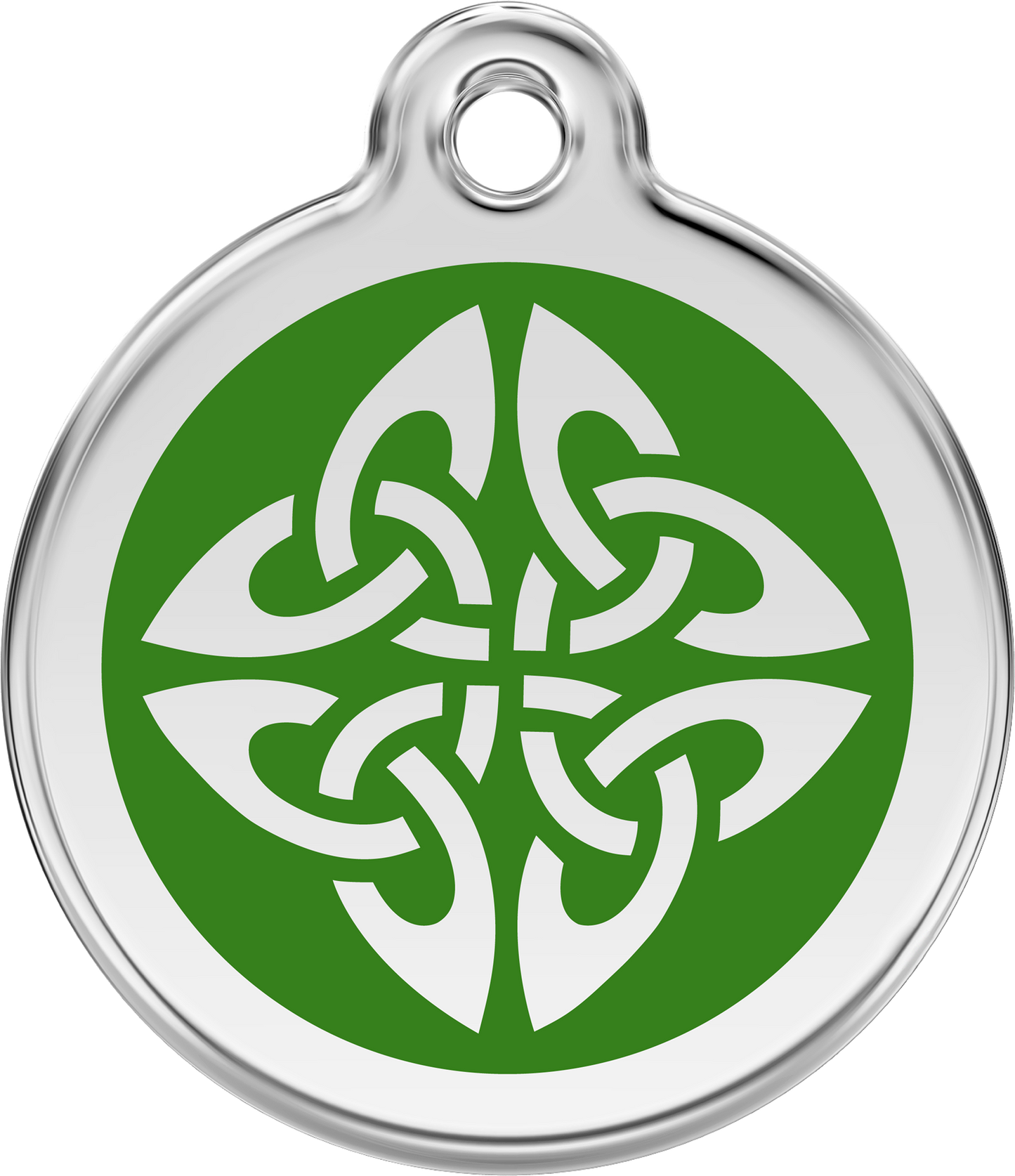 Hundeplakette Gravurplakette Glücksbringer Keltischer Knoten