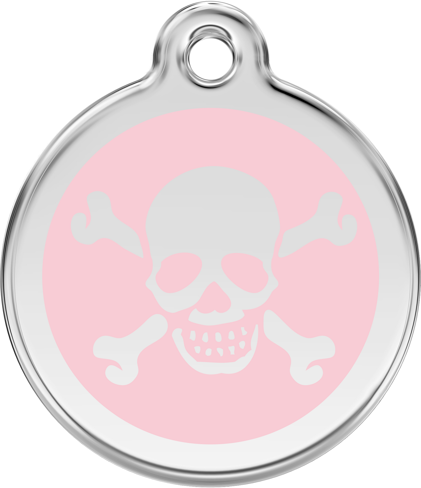 Hundeplakette Gravurplakette Totenkopf