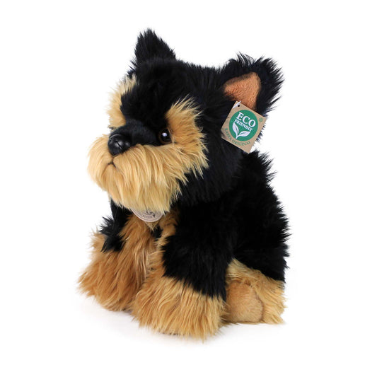 Yorkshire Terrier Welpe 25 cm sitzend Kuscheltier Hund Plüschtier
