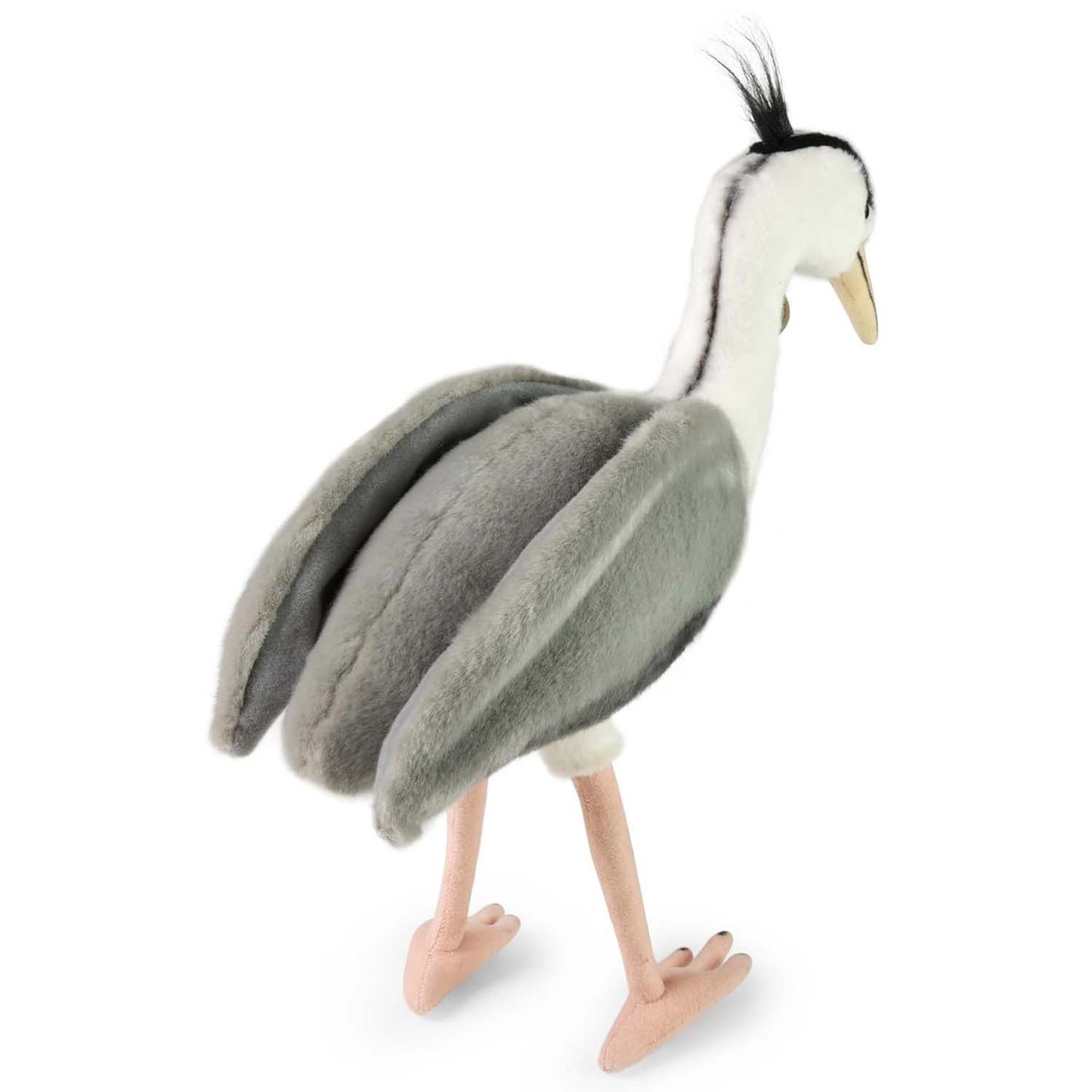 Reiher Fischreiher stehend 39 cm Kuscheltier Vogel Plüschtier