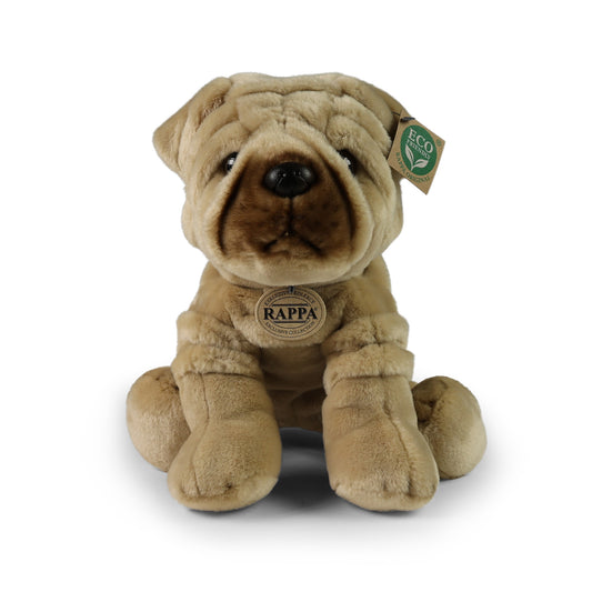 Shar Pei Faltenhund 23 cm sitzend Kuscheltier Hund Plüschtier
