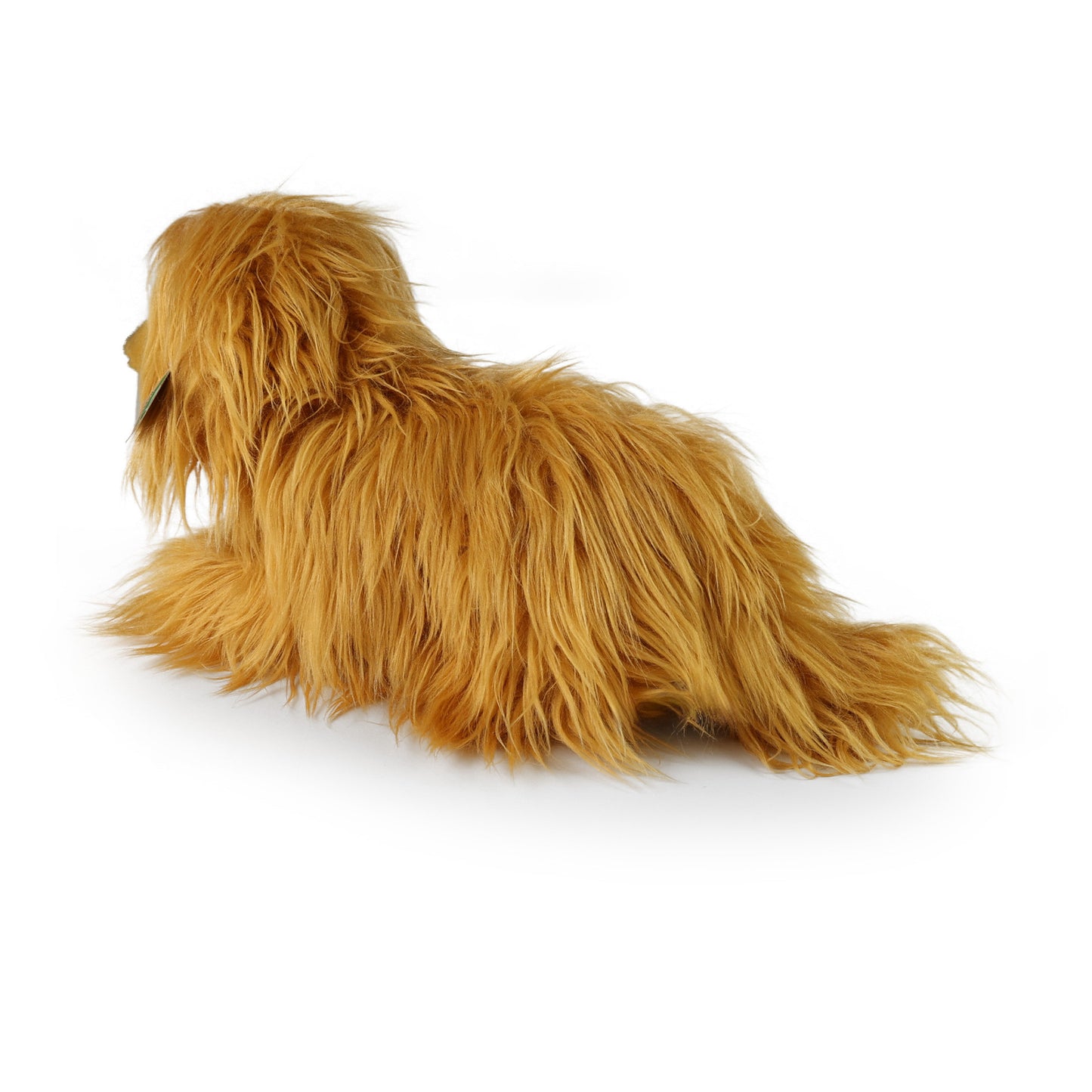 Afghanischer Windhund braun liegend Kuscheltier Hund Plüschtier