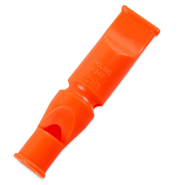 ACME Pfeife Hundepfeife Doppelton No. 640 Triller + Pfiff - orange