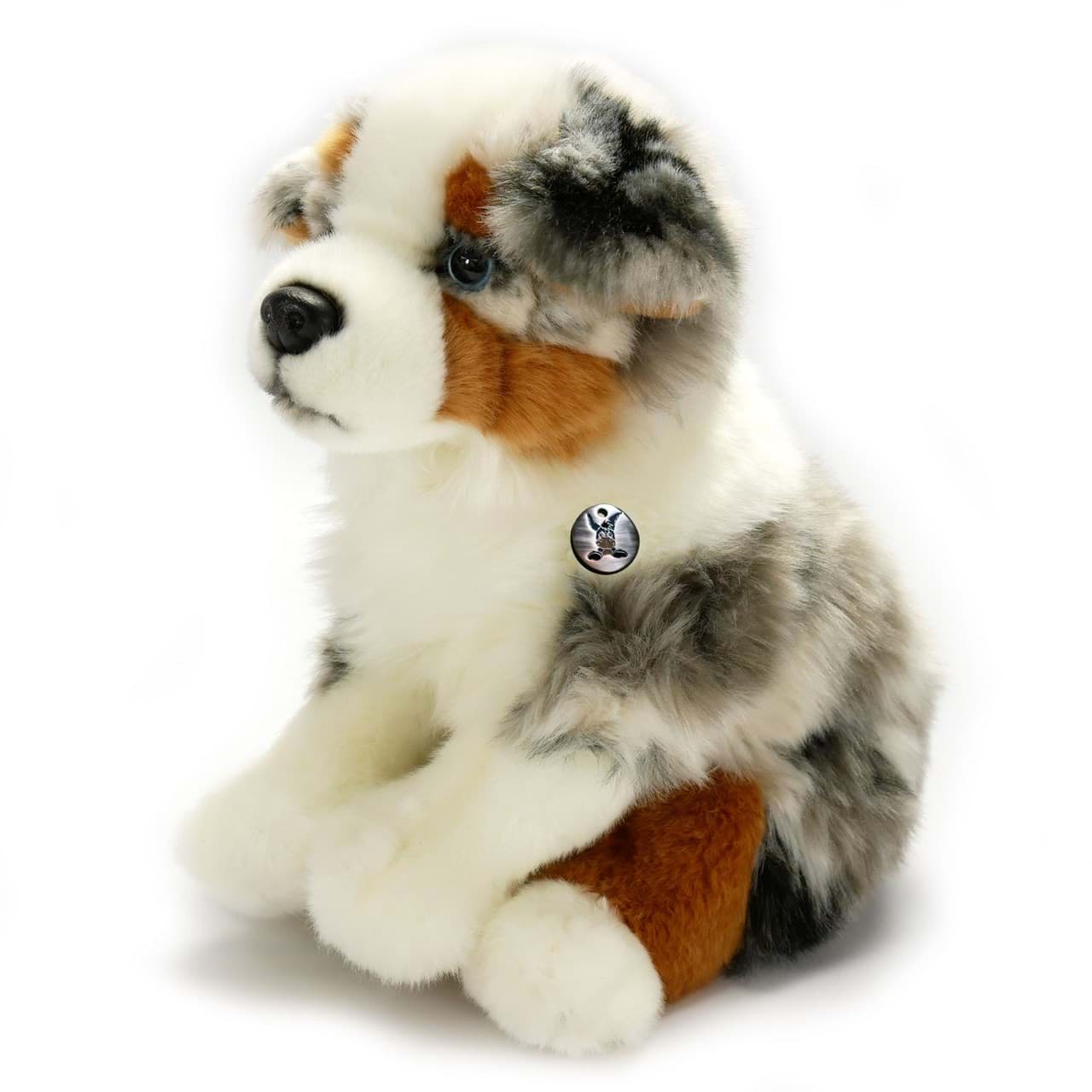 Australian Shepherd Border Collie Kuscheltier Hund Plüsch LUKE