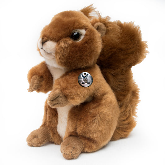 Eichhörnchen Kuscheltier Hörnchen sitzend Plüschtier CHIP