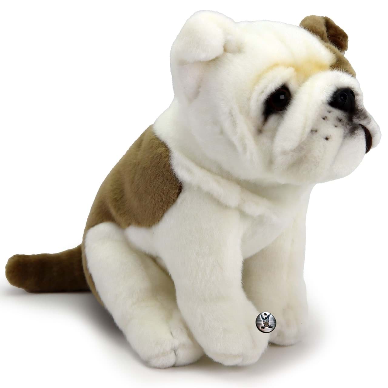 Englische Bulldogge Kuscheltier Hund Dogge Plüschtier SPIKE