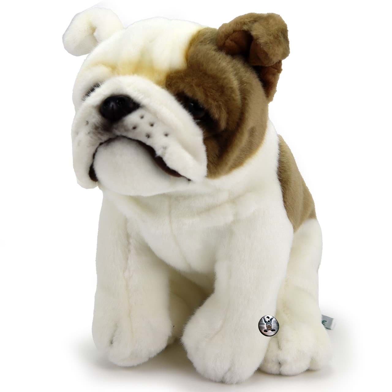 Englische Bulldogge Kuscheltier Hund Dogge Plüschtier SPIKE