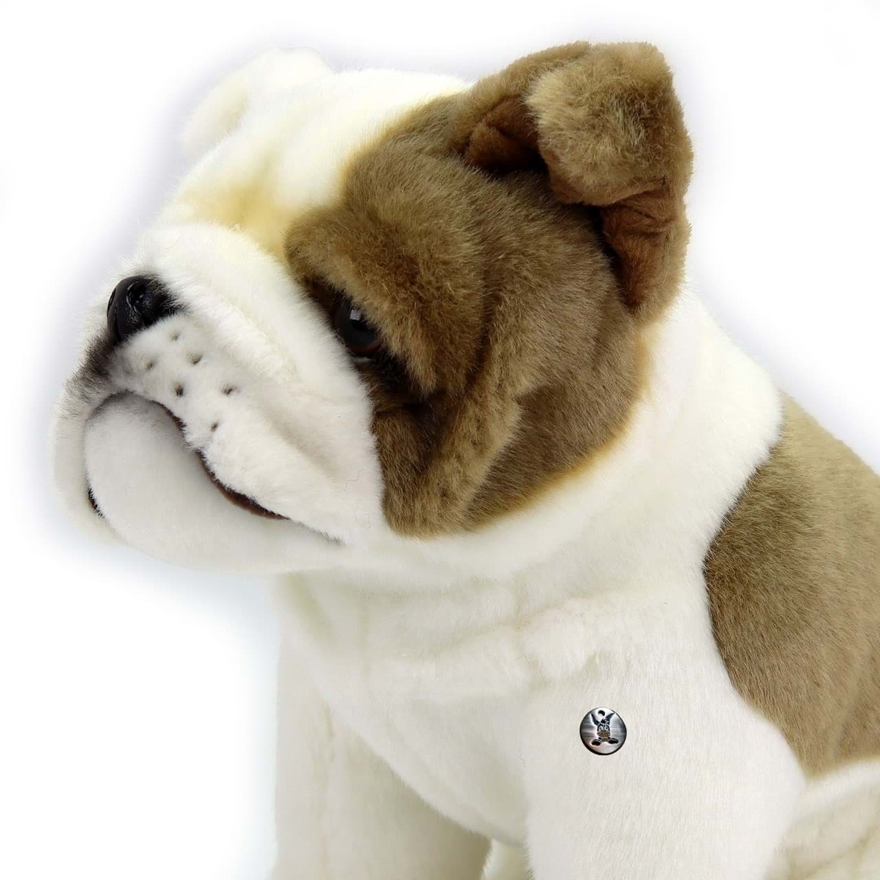 Englische Bulldogge Kuscheltier Hund Dogge Plüschtier SPIKE