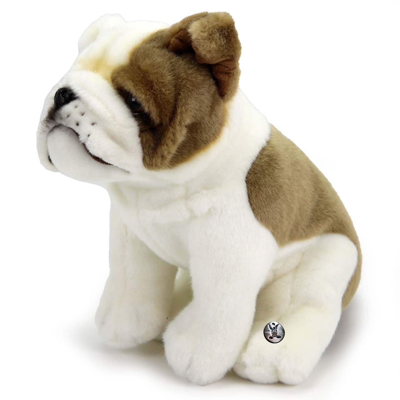 Englische Bulldogge Kuscheltier Hund Dogge Plüschtier SPIKE