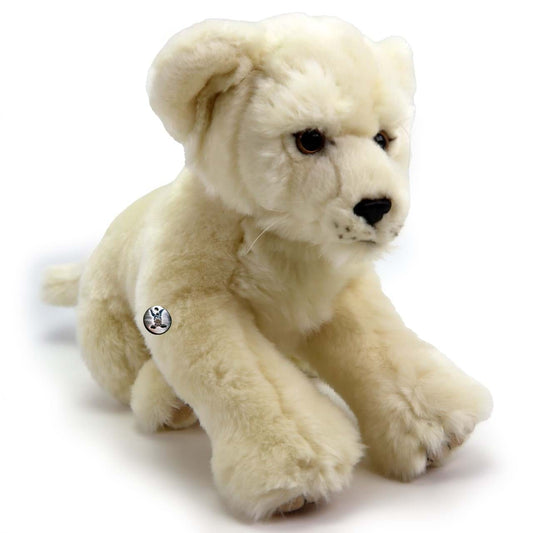 Löwe weiß Kuscheltier Löwenbaby Raubkatze Plüschtier SIMBA
