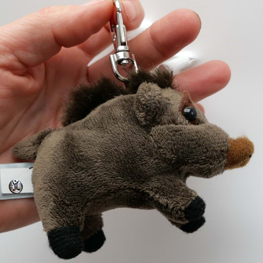 Wildschwein Schlüsselanhänger Kuscheltier Plüschtier ONK-ONK