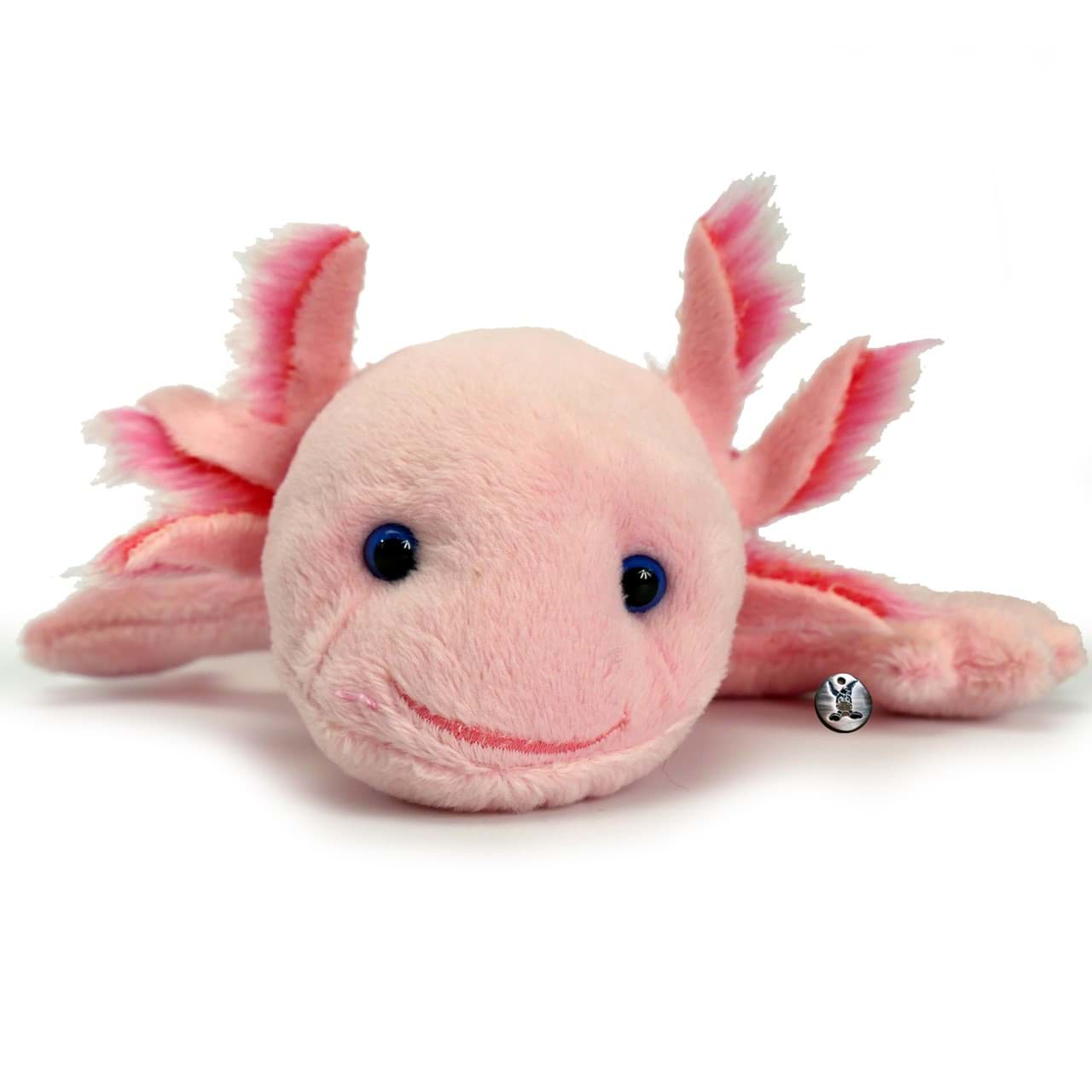 Axolotl Kuscheltier rosa Schwanzlurch Amphibie Plüschtier PUNKIE