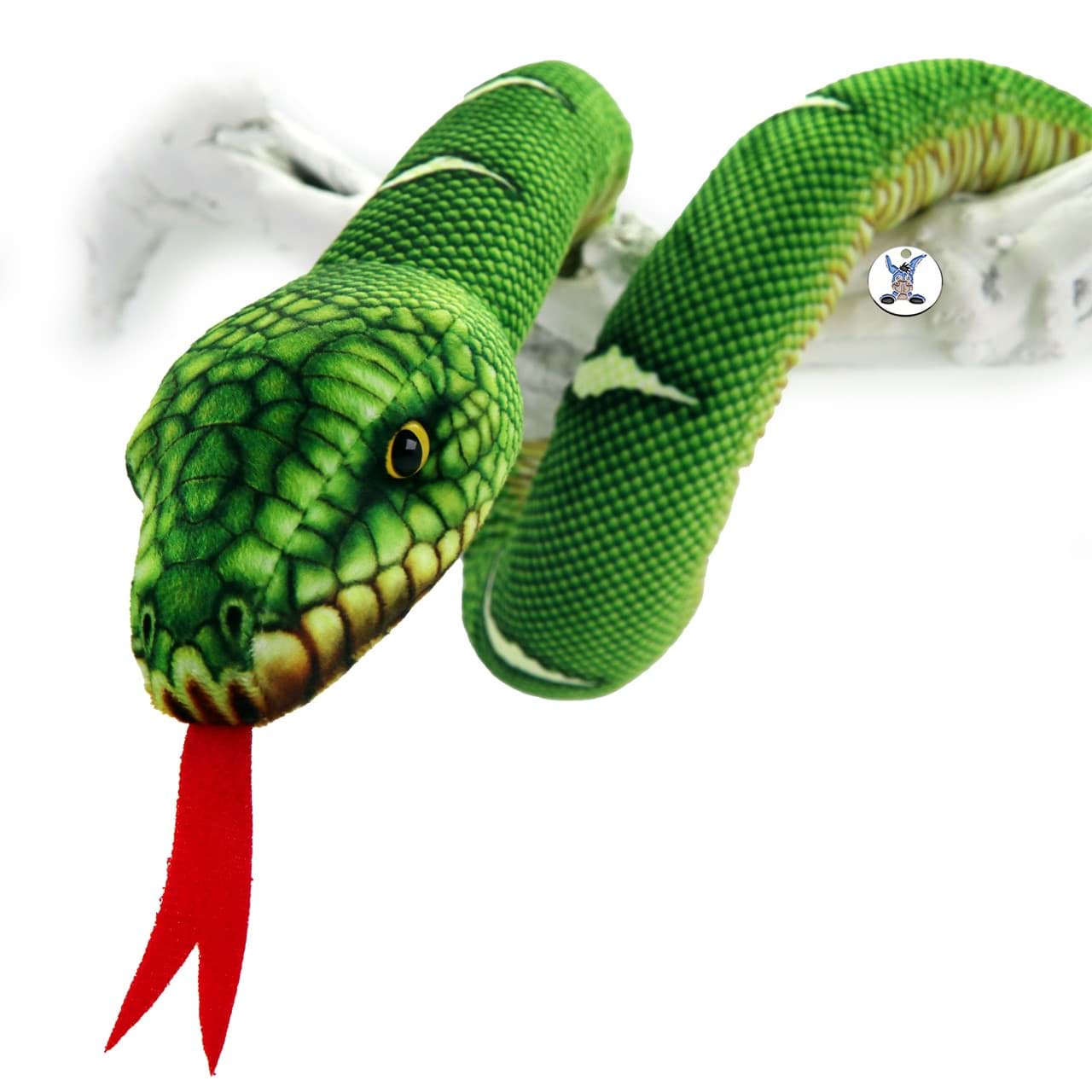 Baumpython Kuscheltier XL Schlange Plüsch Mamba NEPHRIT