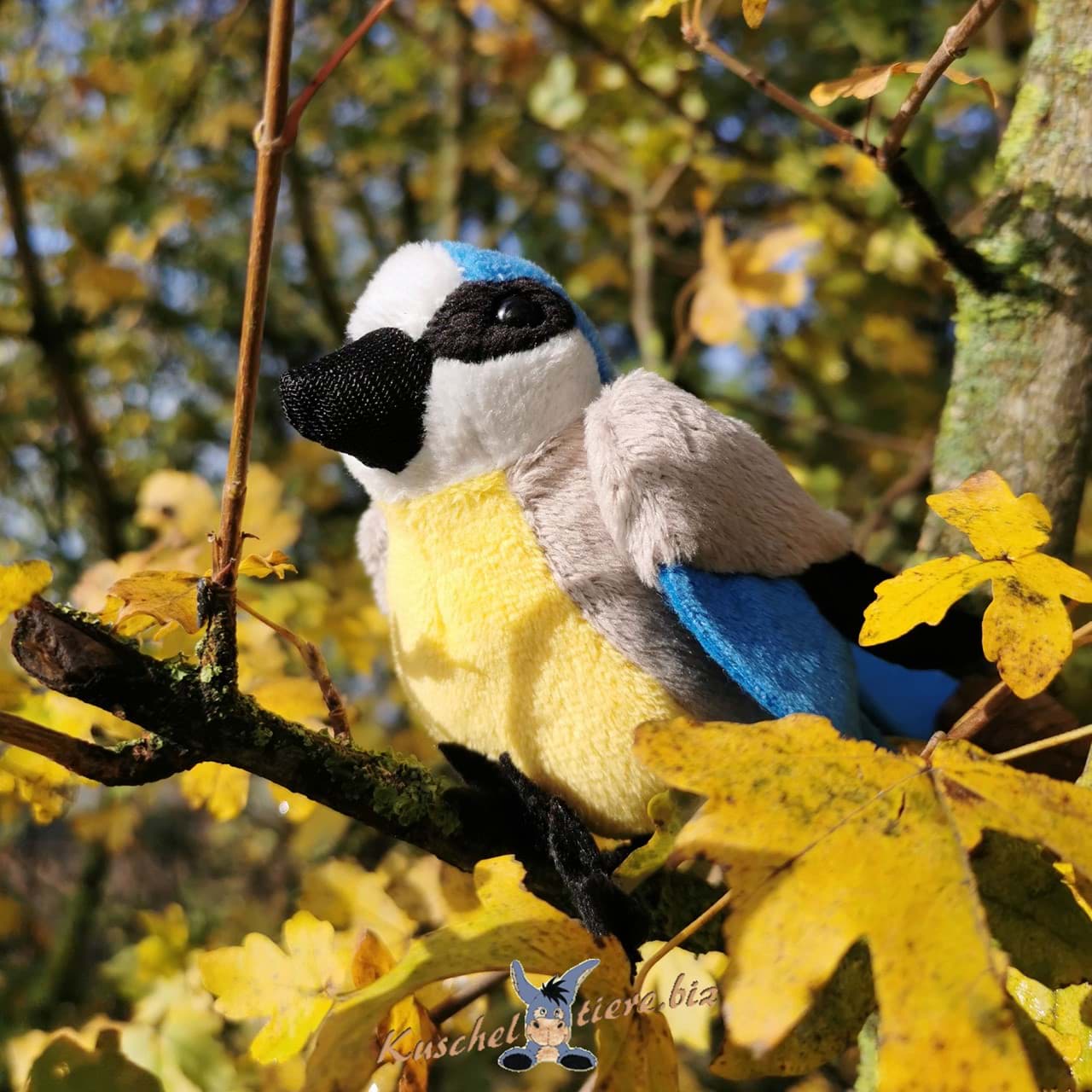 Blaumeise Kuscheltier Vogel Meise Plüsch Wildvogel TSCHIIP
