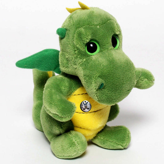 Drache Kuscheltier grün Plüschtier Dragon Plüschdrache FUCHUR