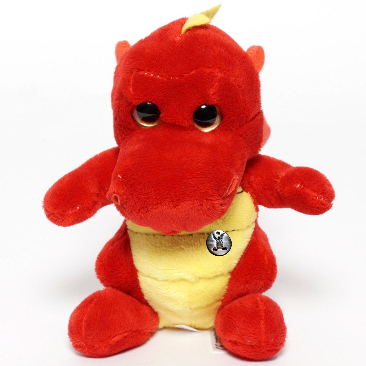Drache Kuscheltier rot Feuerdrache Plüschtier YASUR