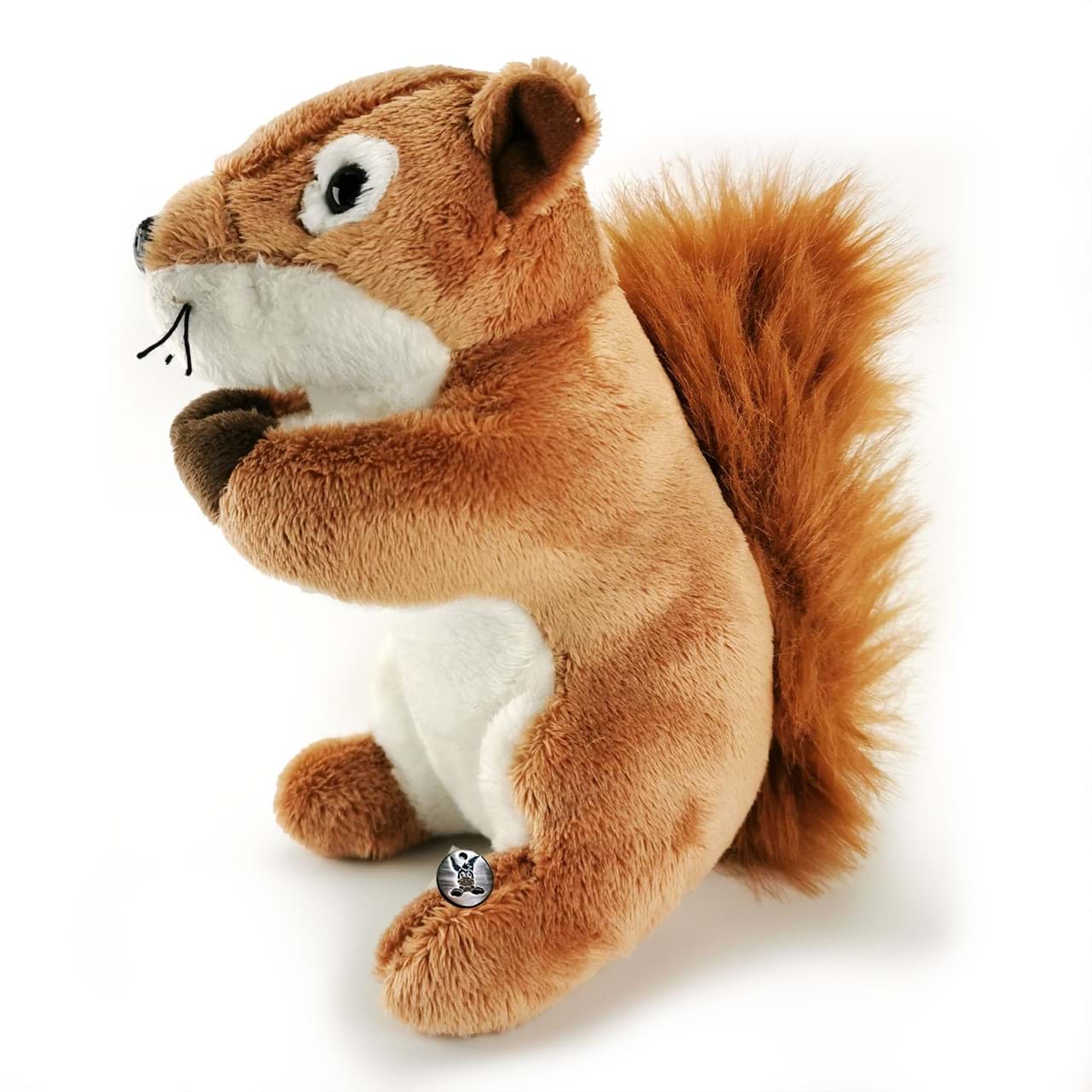 Eichhörnchen Kuscheltier 15 cm Plüschtier Hörnchen ZIRBEL