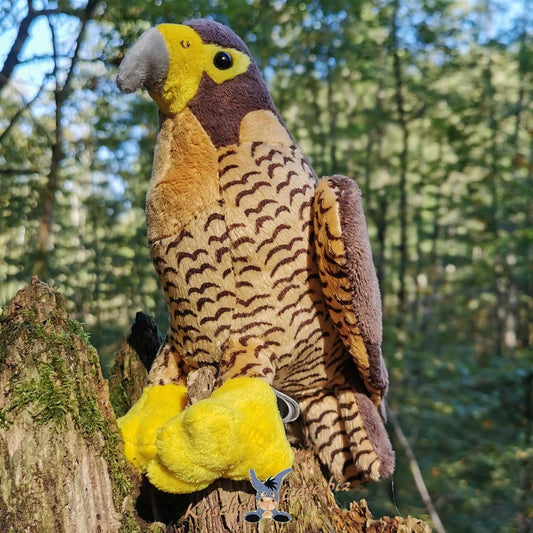 Falke Kuscheltier Vogel Greif Bussard Habich Plüschtier MARWIN
