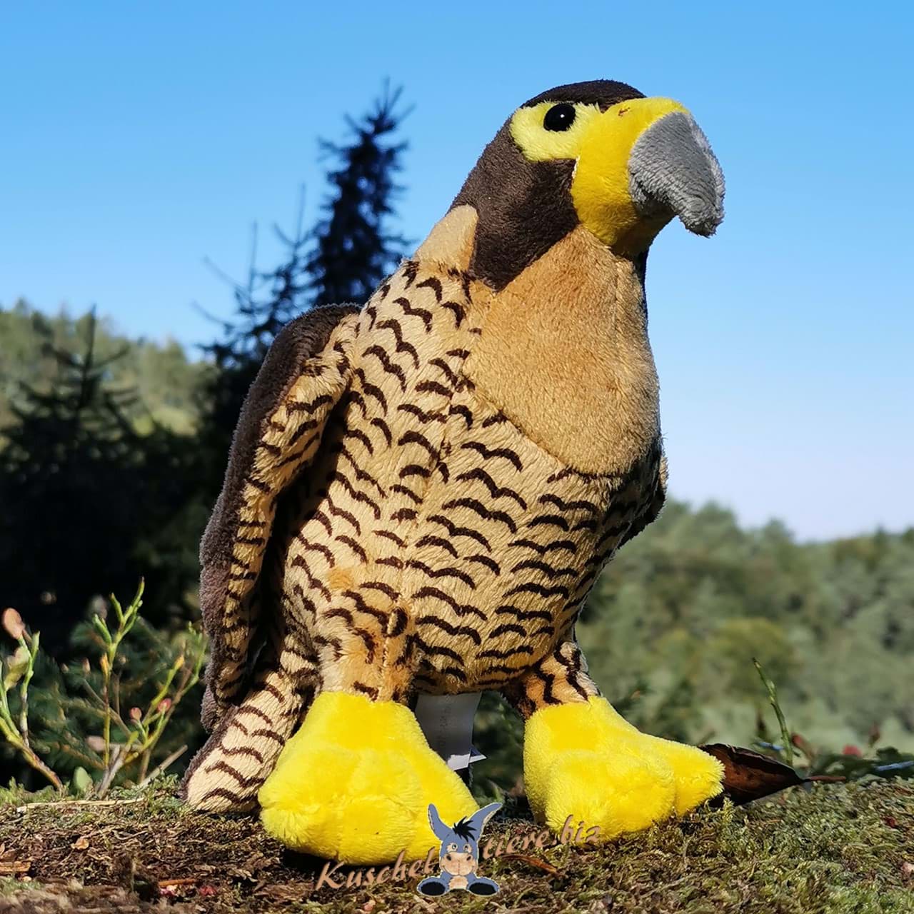 Falke Kuscheltier Vogel Greif Bussard Habich Plüschtier MARWIN
