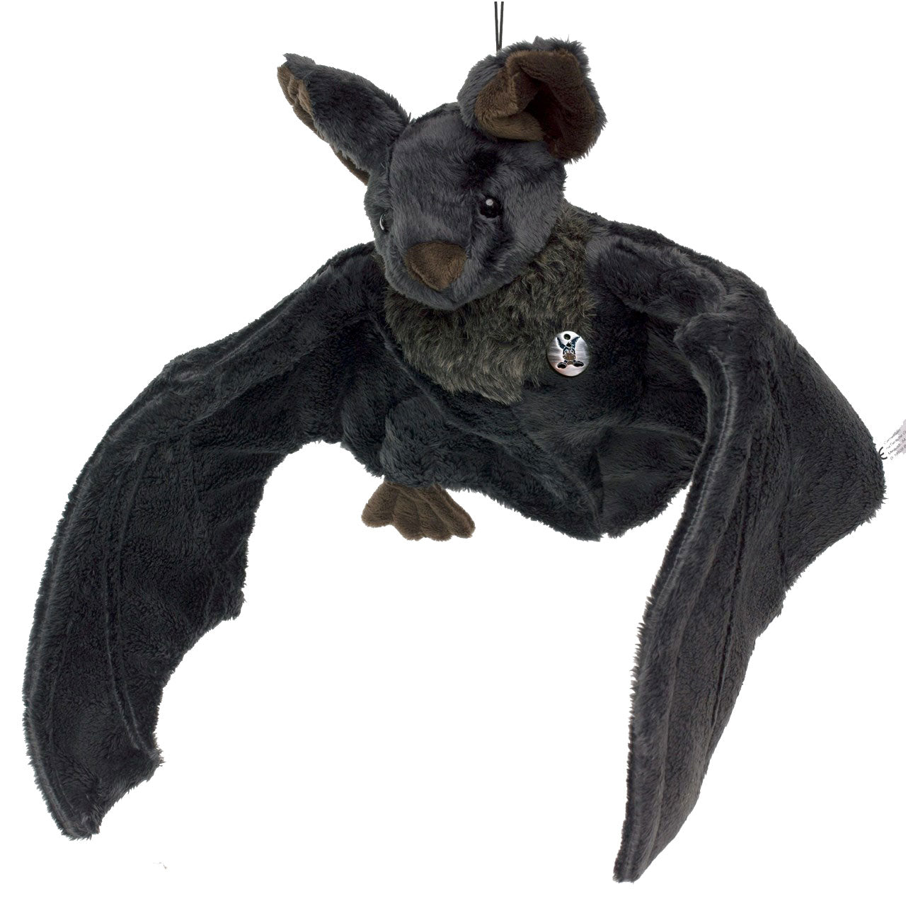 Fledermaus Kuscheltier dunkelgrau XXL Plüschtier BETTY