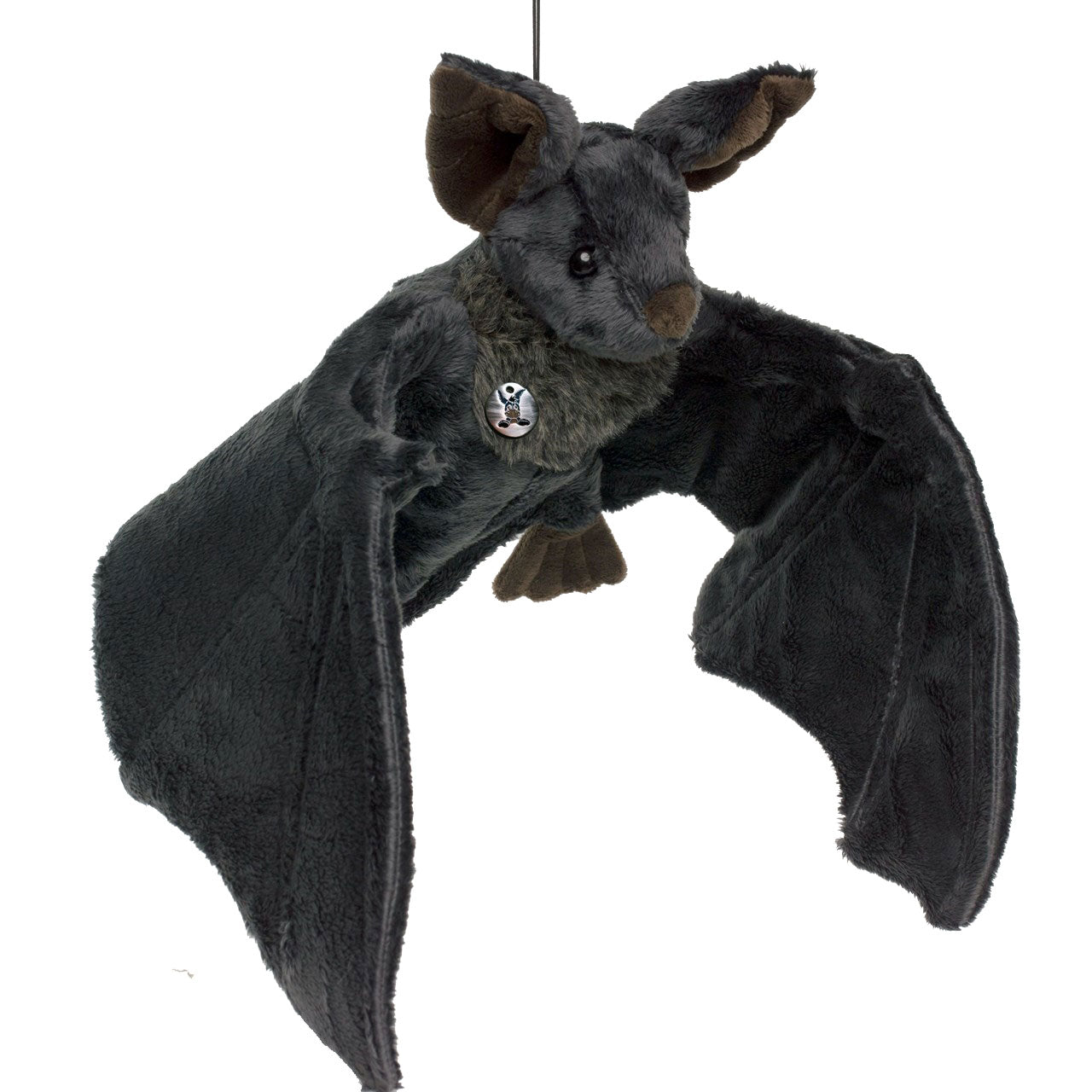 Fledermaus Kuscheltier dunkelgrau XXL Plüschtier BETTY