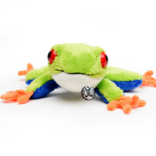 Frosch Kuscheltier Pfeilgiftfrosch Rotaugenlaubfrosch BANJO