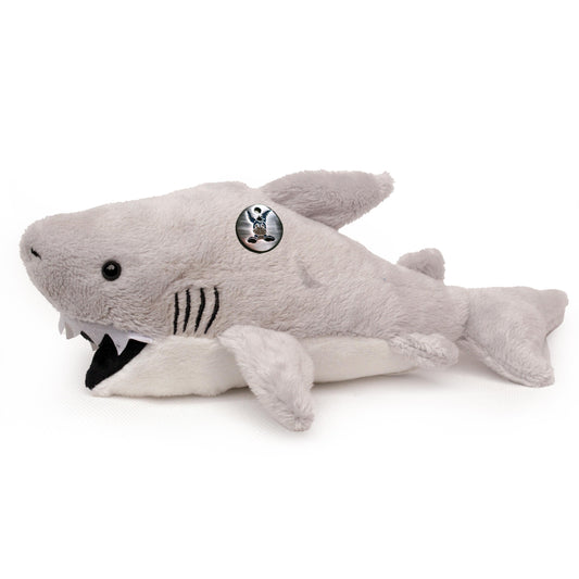 Hai Kuscheltier Fisch Shark hellgrau Plüschtier BRUCE