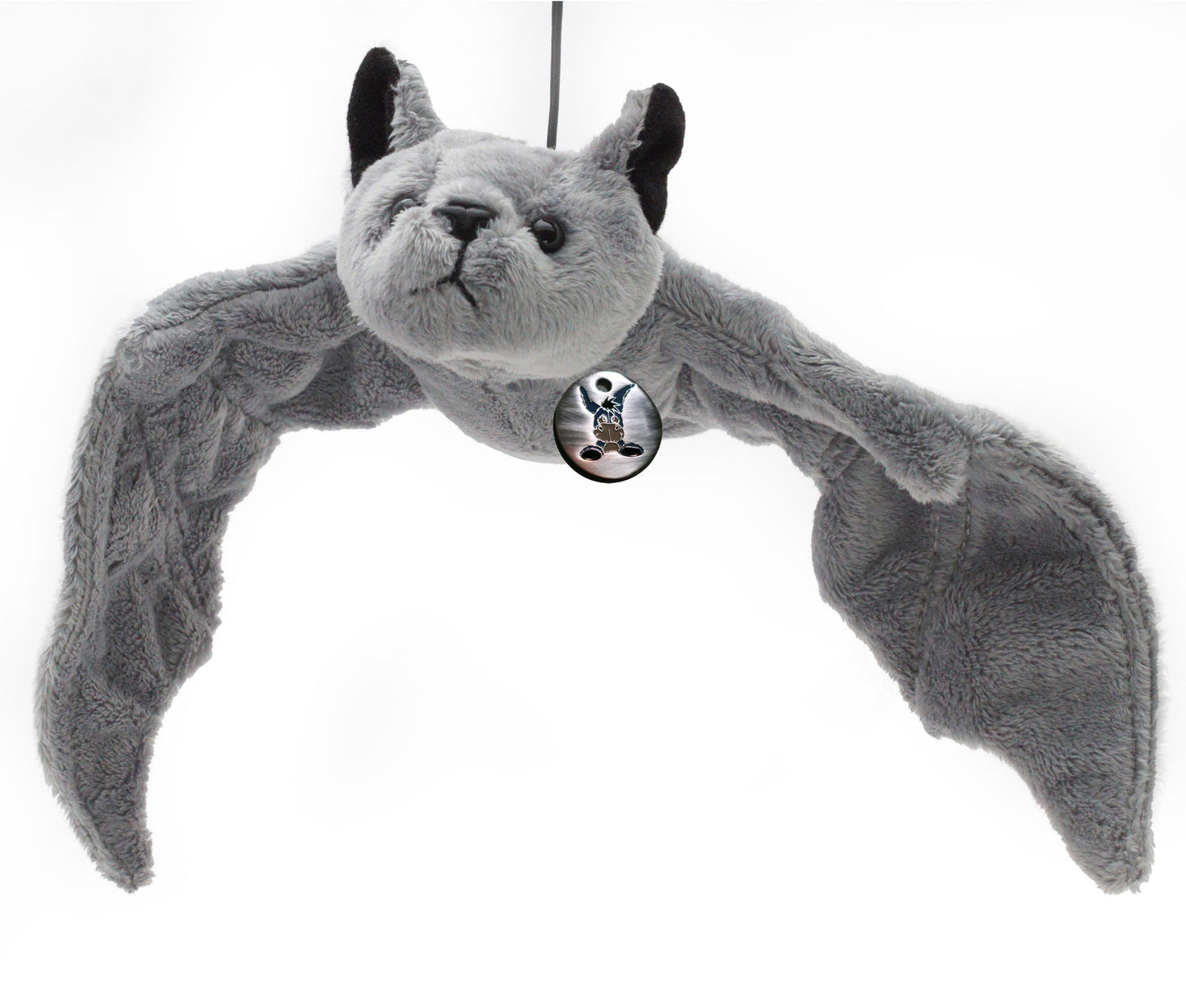 Fledermaus Kuscheltier grau Fransenfledermaus Plüsch DORA