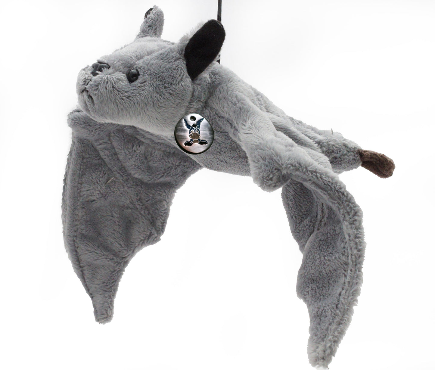 Fledermaus Kuscheltier grau Fransenfledermaus Plüsch DORA