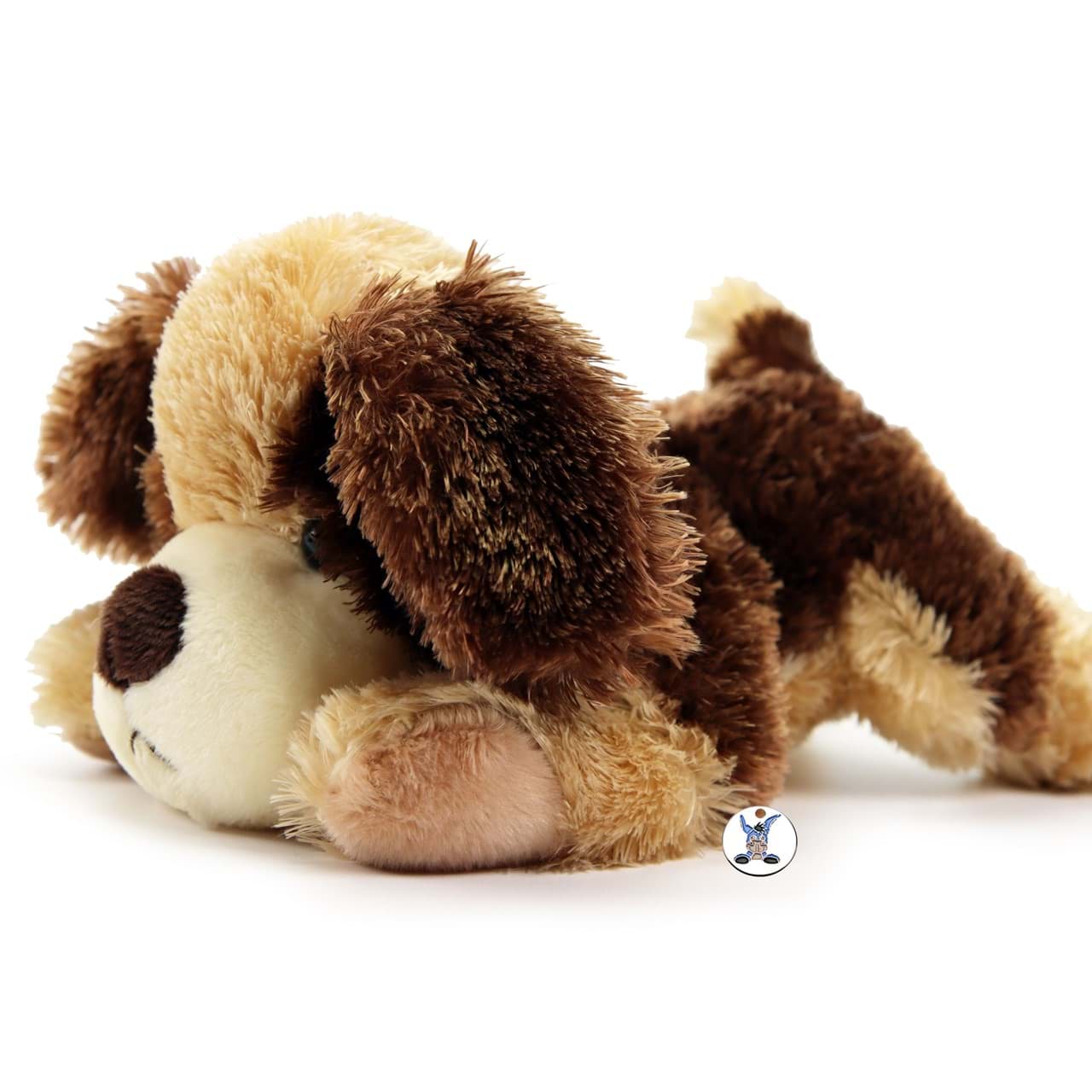 Hund Kuscheltier Doodle Hundchen liegend Plüschtier BELLO