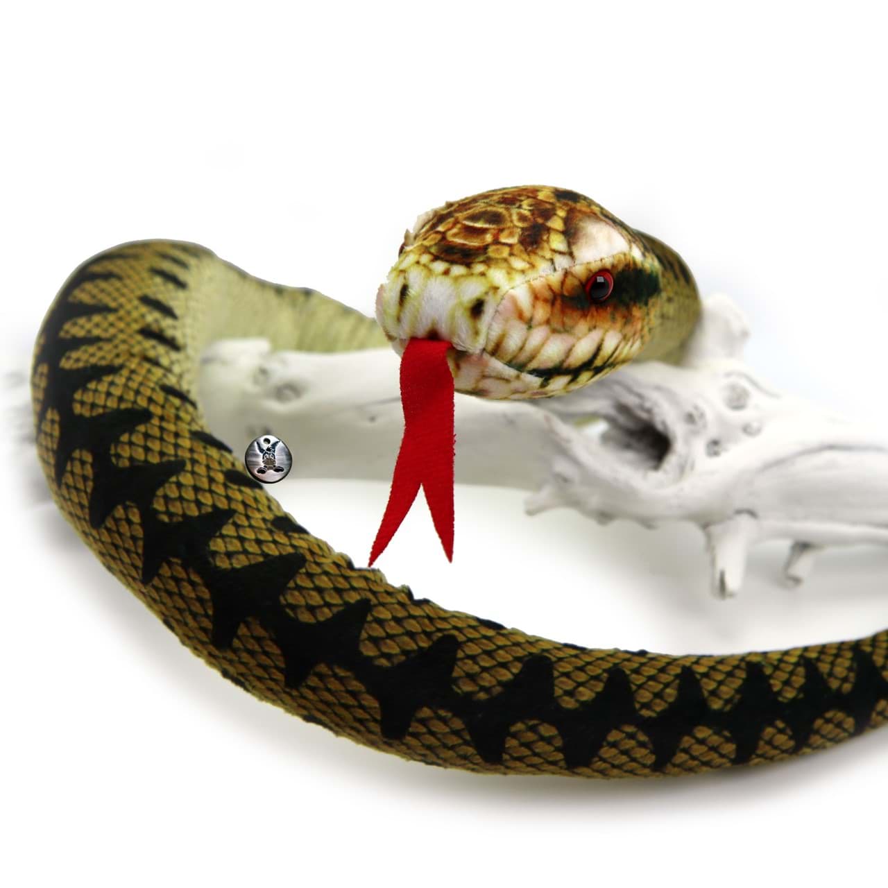 Kreuzotter Kuscheltier Schlange Viper 150 cm Plüsch BERUS