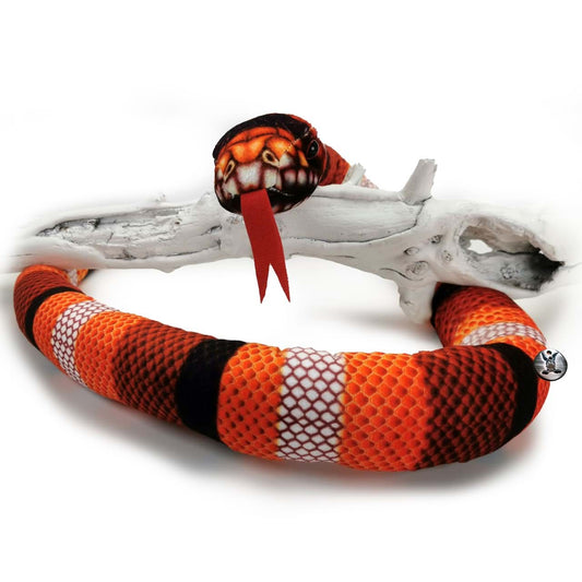 Korallenschlange Kuscheltier Korallenotter Plüsch CHILLY