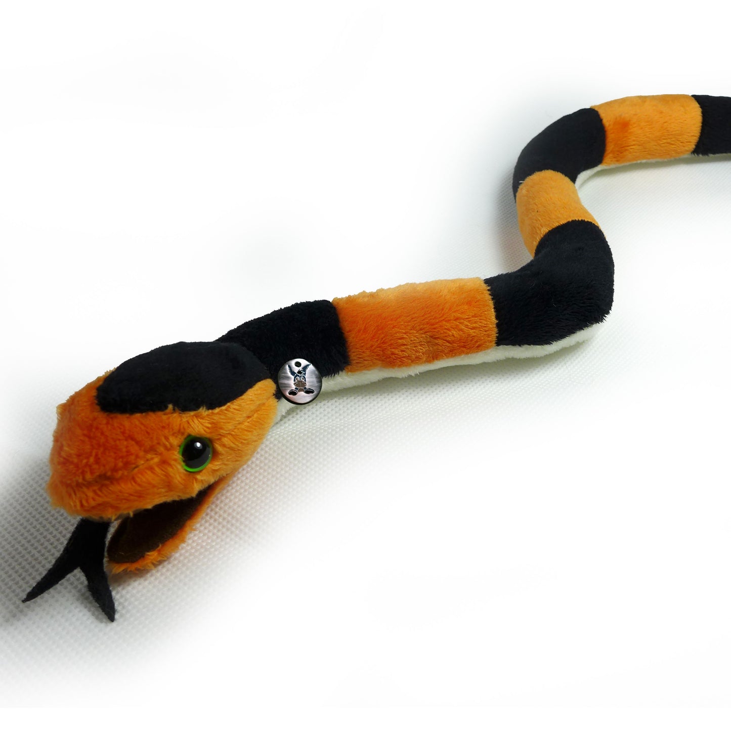 Korallenschlange Kuscheltier Schlange schwarz orange PAYTON