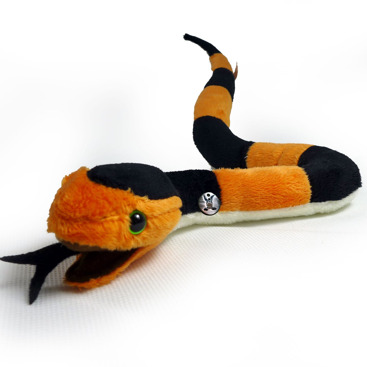 Korallenschlange Kuscheltier Schlange schwarz orange PAYTON