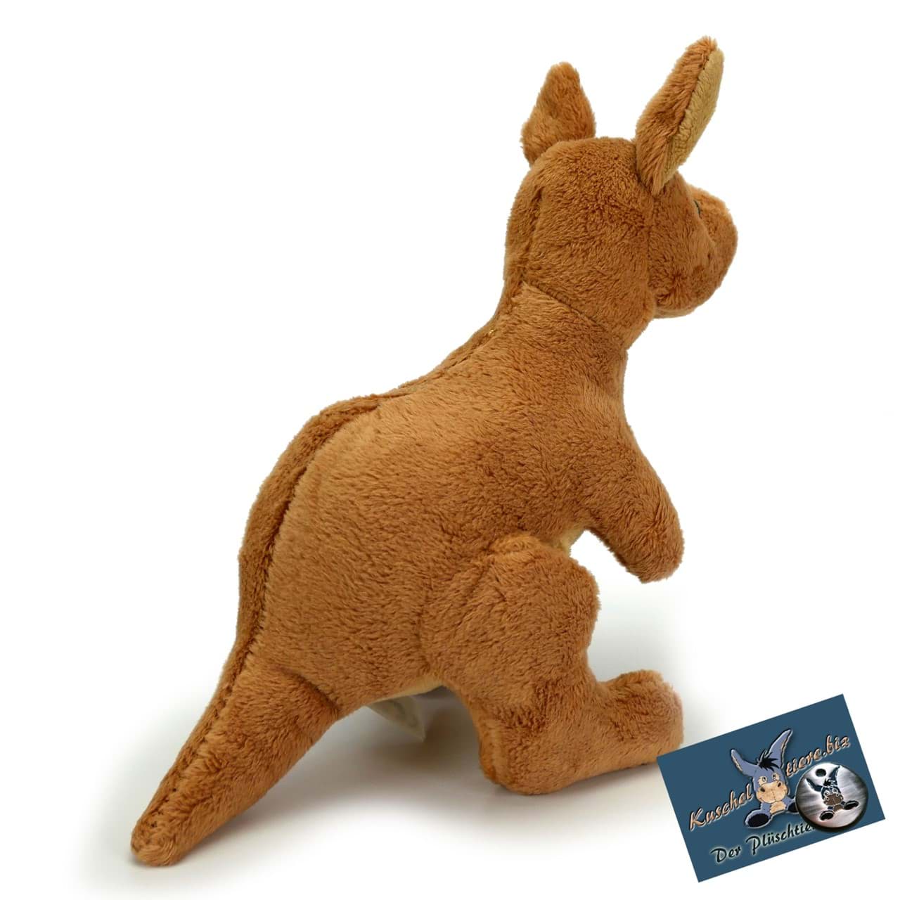 Känguru Kuscheltier braun sitzend Plüschtier GRACEY