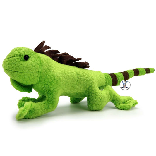 Leguan Kuscheltier Echse Bartagame grün Plüschtier LANZELOT